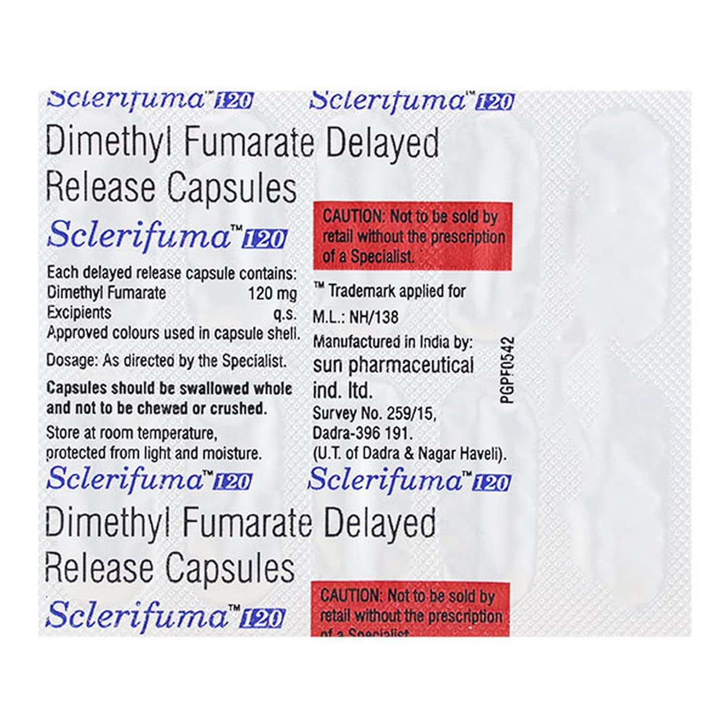 Sclerifuma 120 Capsule DR