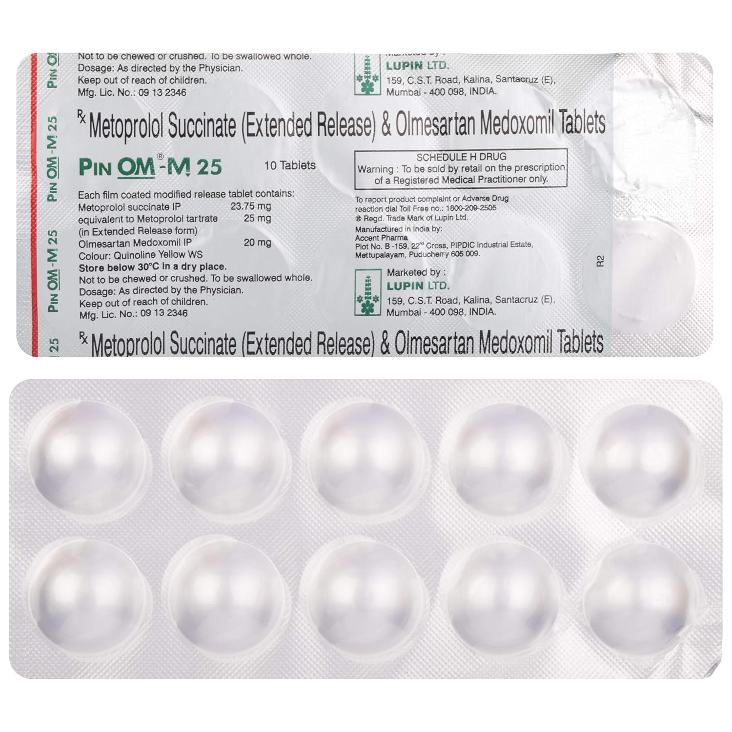 PinOm-M 25 Tablet ER