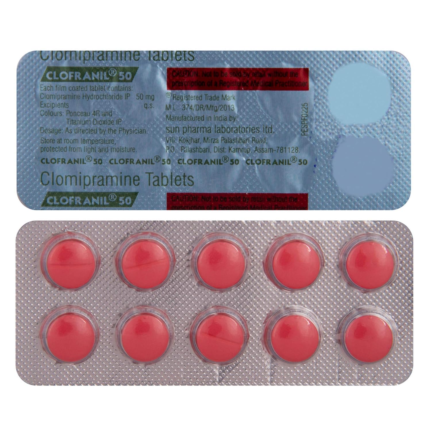 Clofranil 50mg Tablet