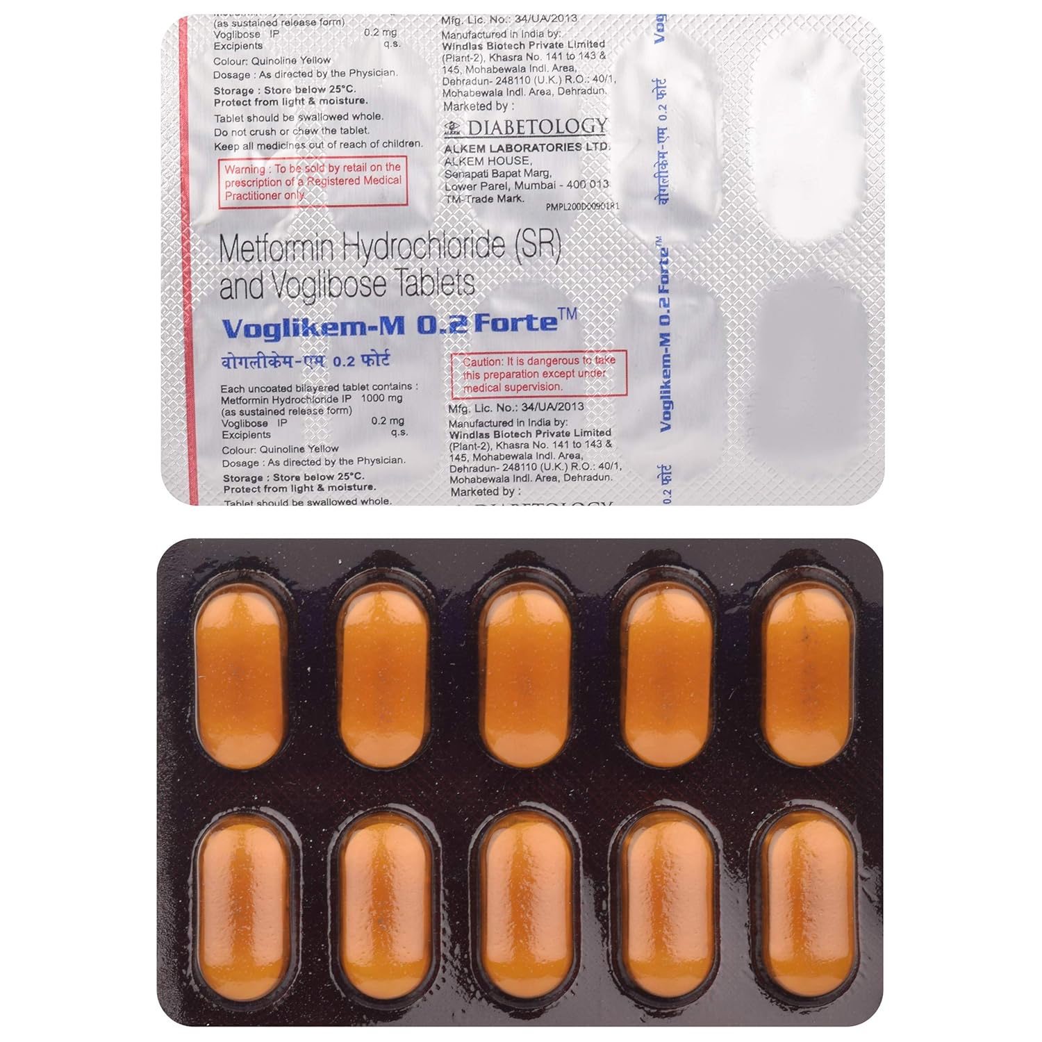 Voglikem-M 0.2 Forte Tablet SR