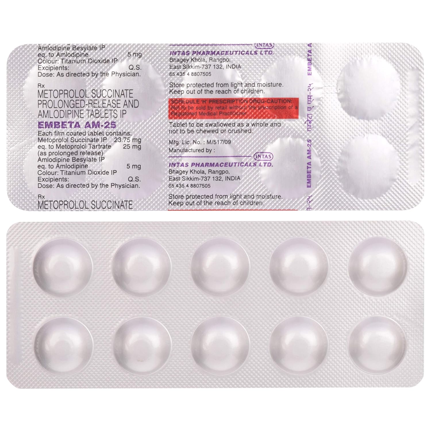 Embeta AM 25 Tablet PR