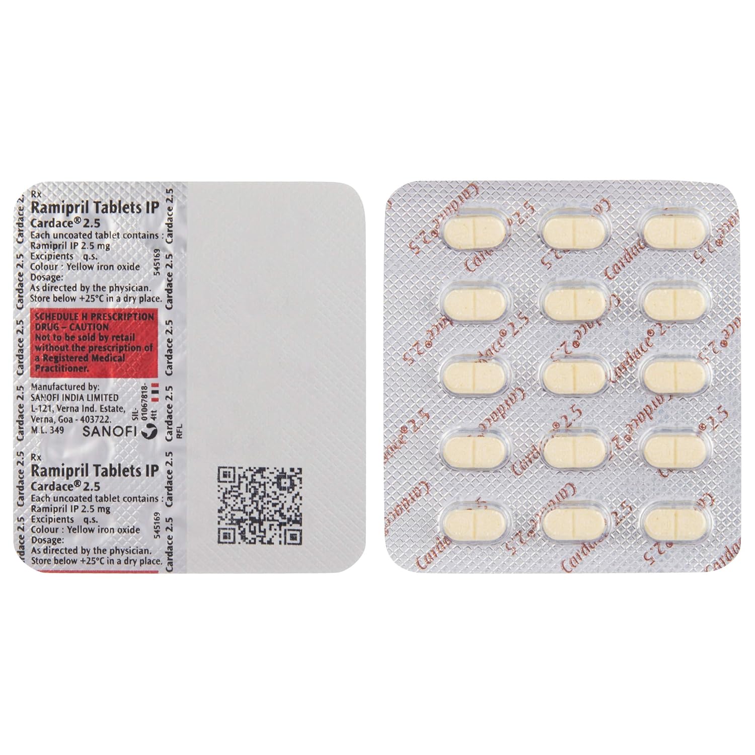 Cardace 2.5 Tablet