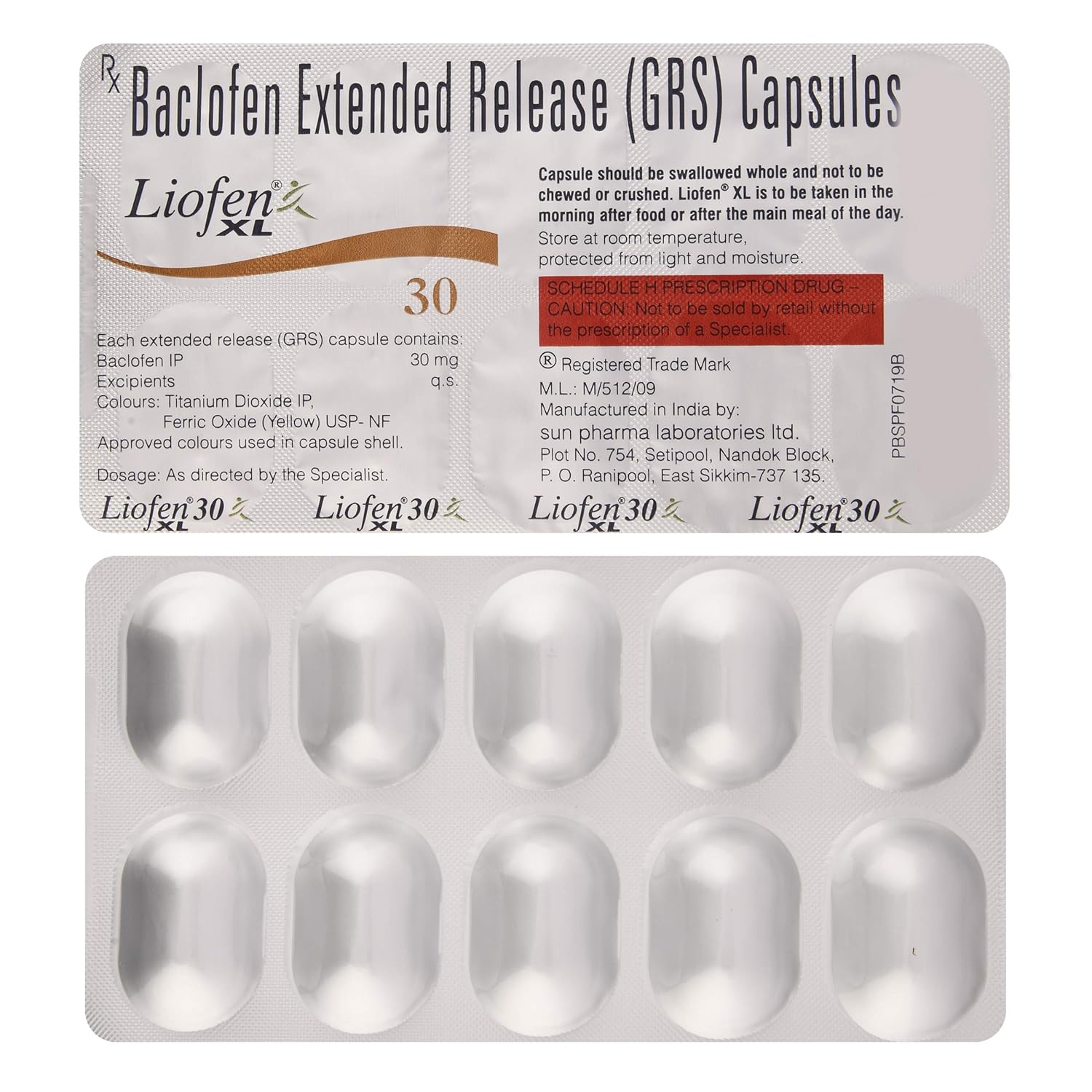 Liofen XL 30 Capsule
