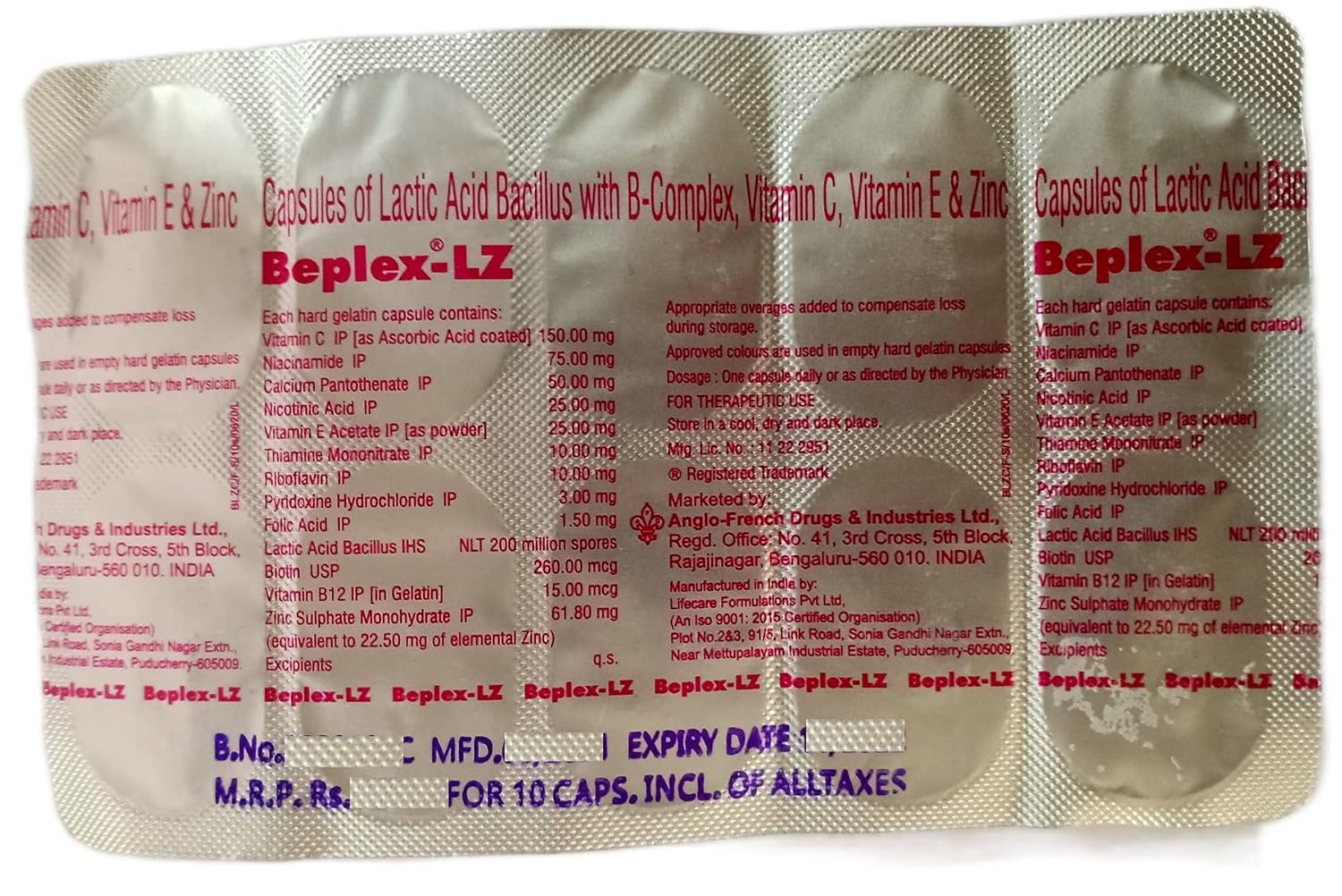 Beplex-LZ Capsule