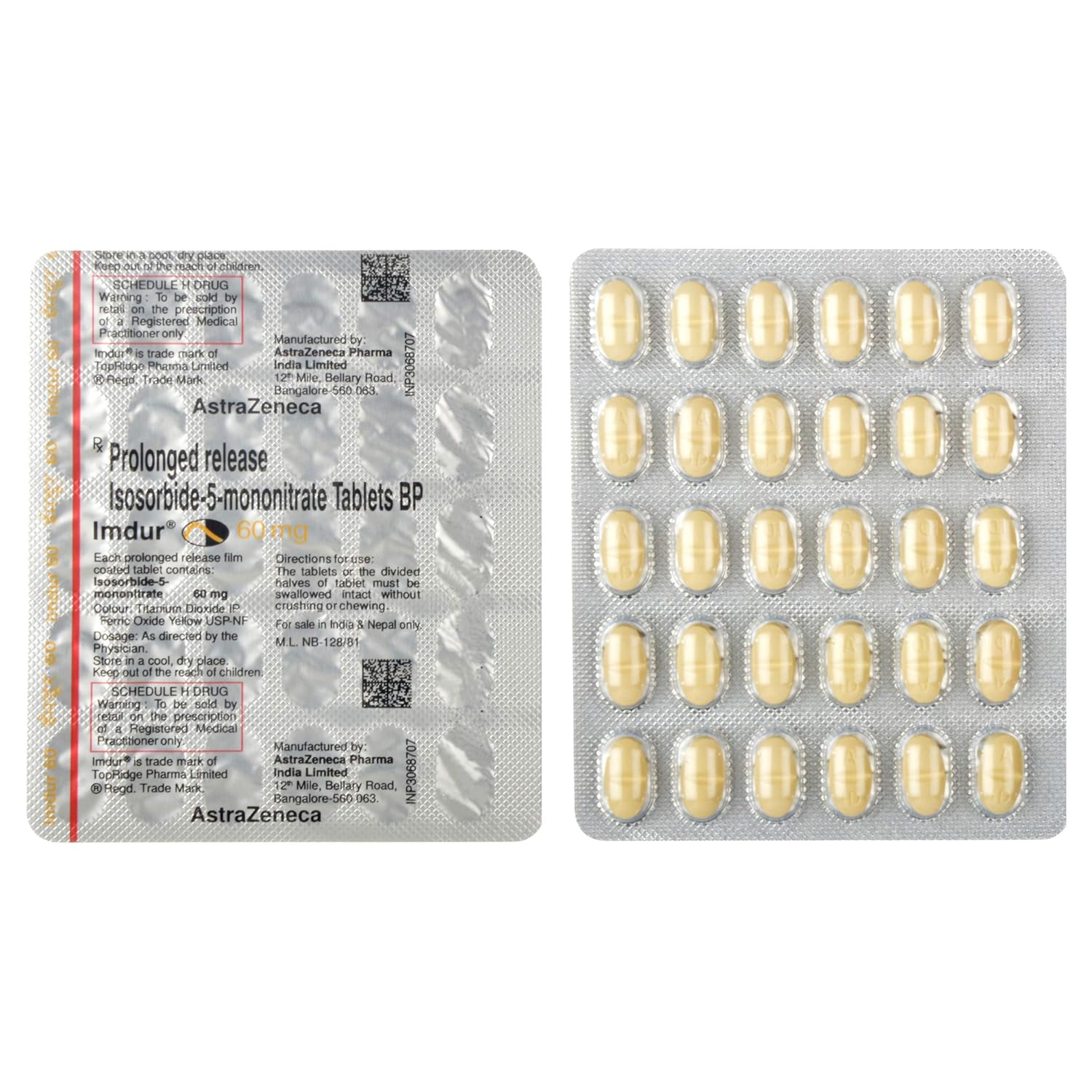 Imdur 60mg Tablet PR