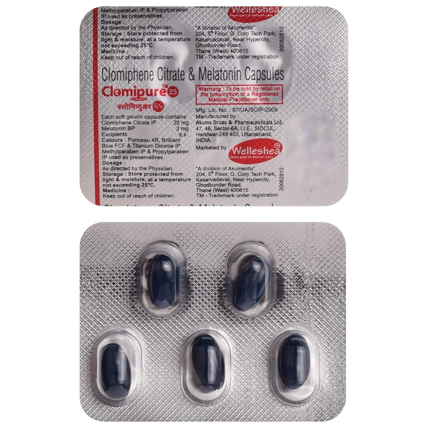 Clomipure 25 Capsule