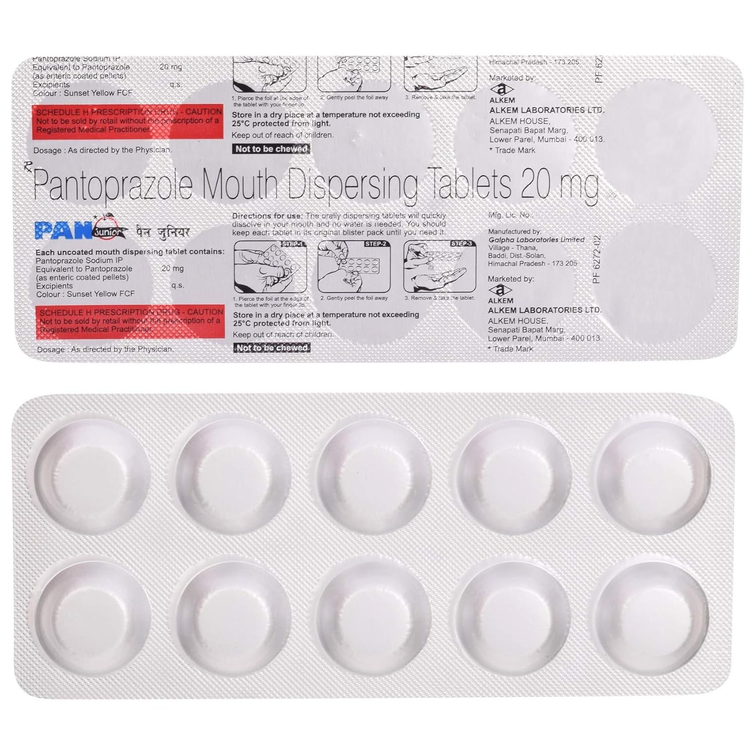 PAN Junior Tablet MD Orange