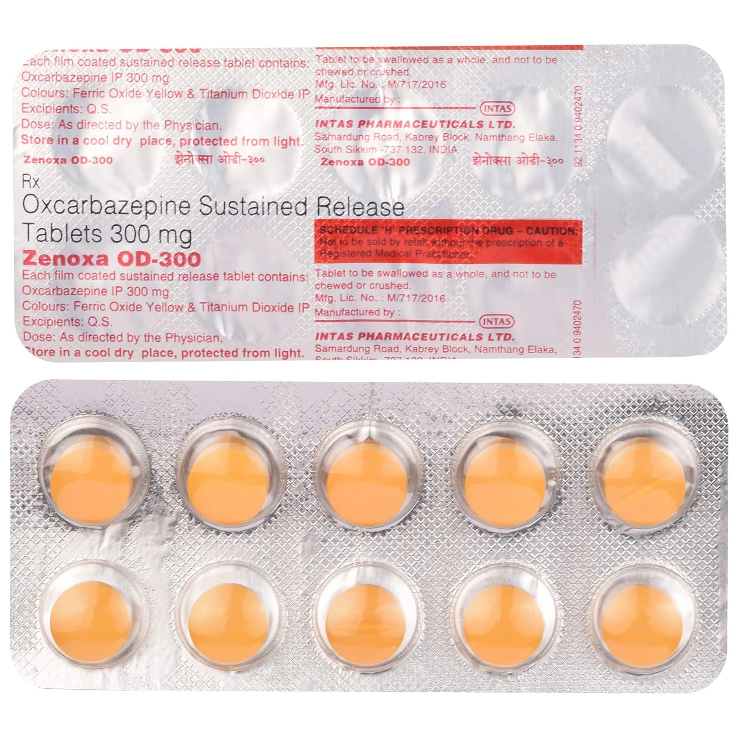 Zenoxa OD 300 Tablet SR