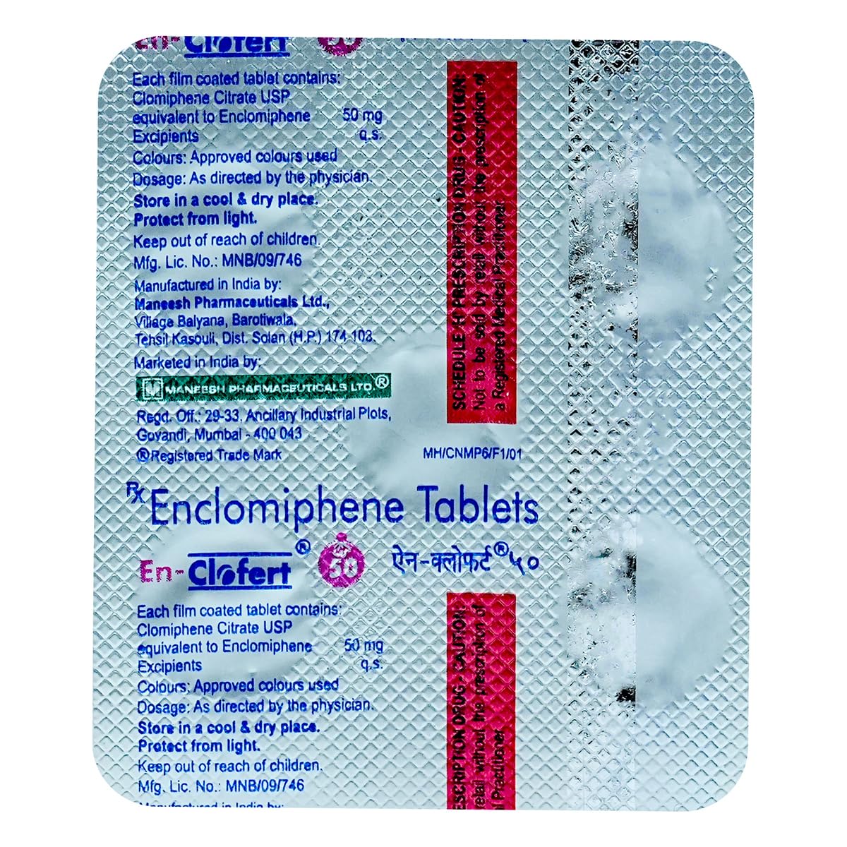 EN-Clofert 50 Tablet