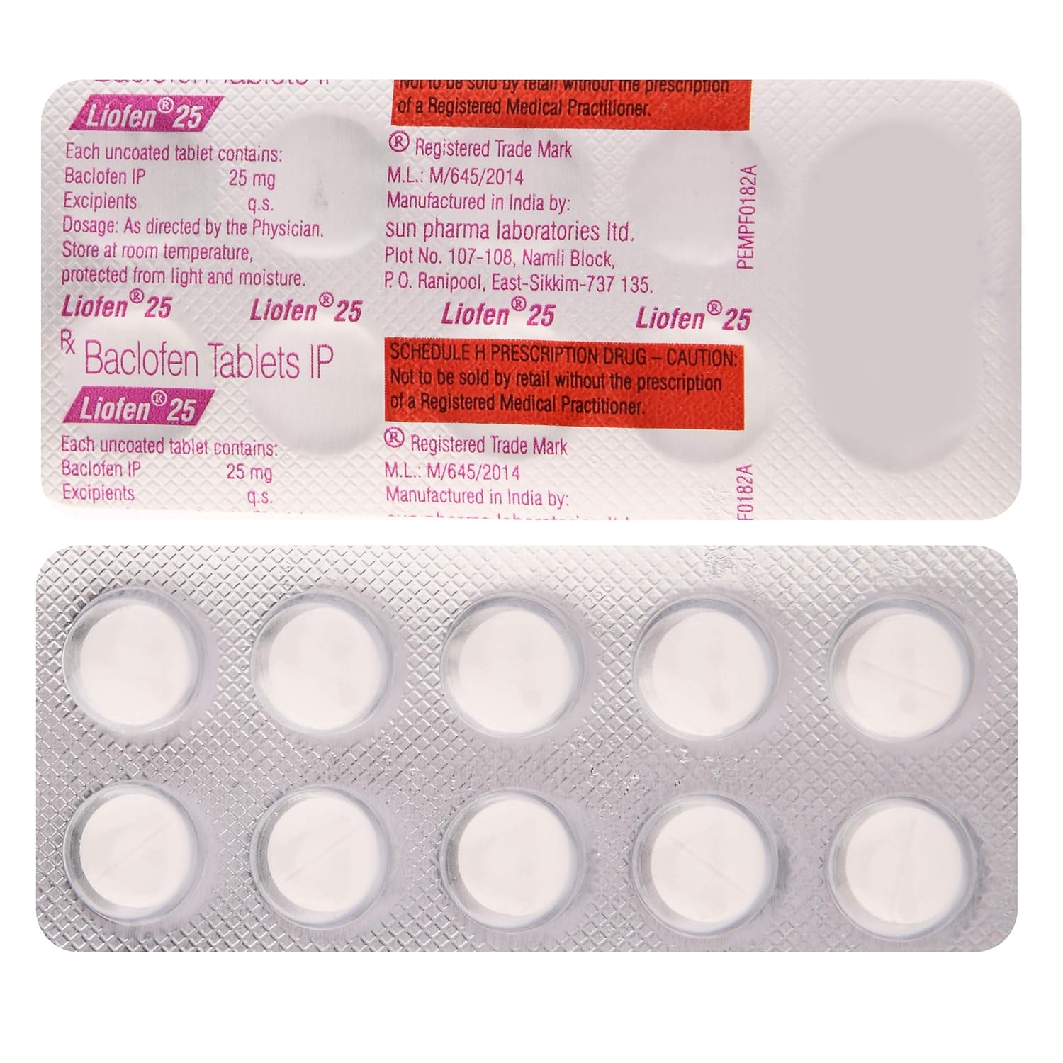 Liofen 25 Tablet