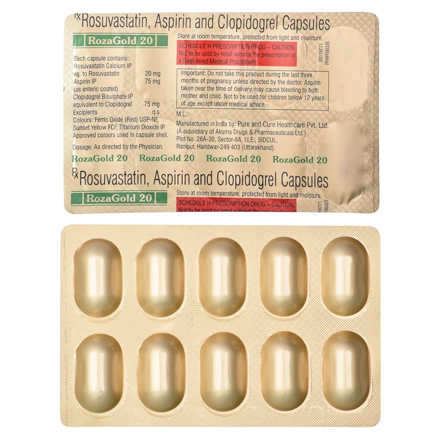 Rozagold 20 Capsule