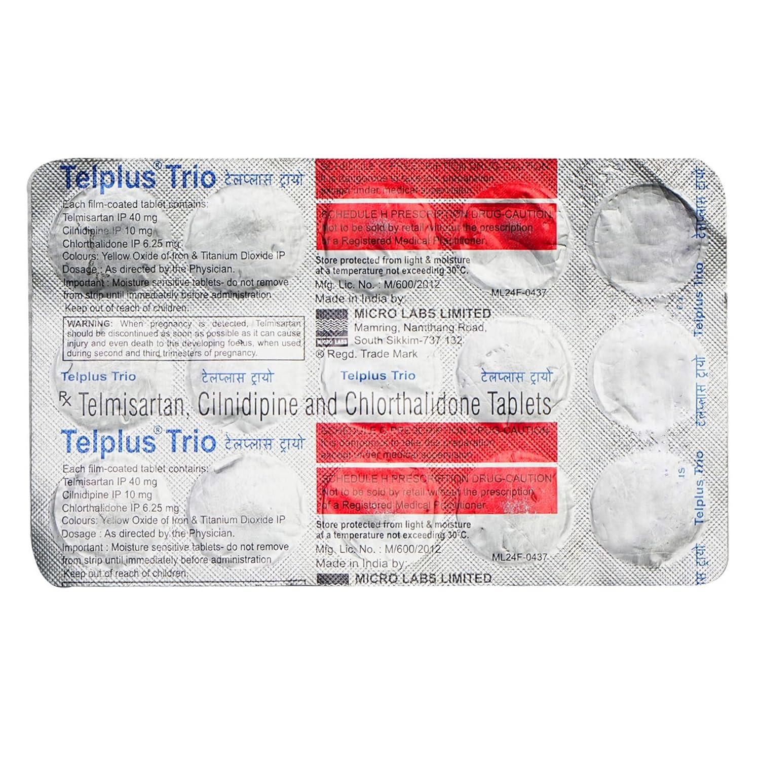 Telplus-Trio Tablet