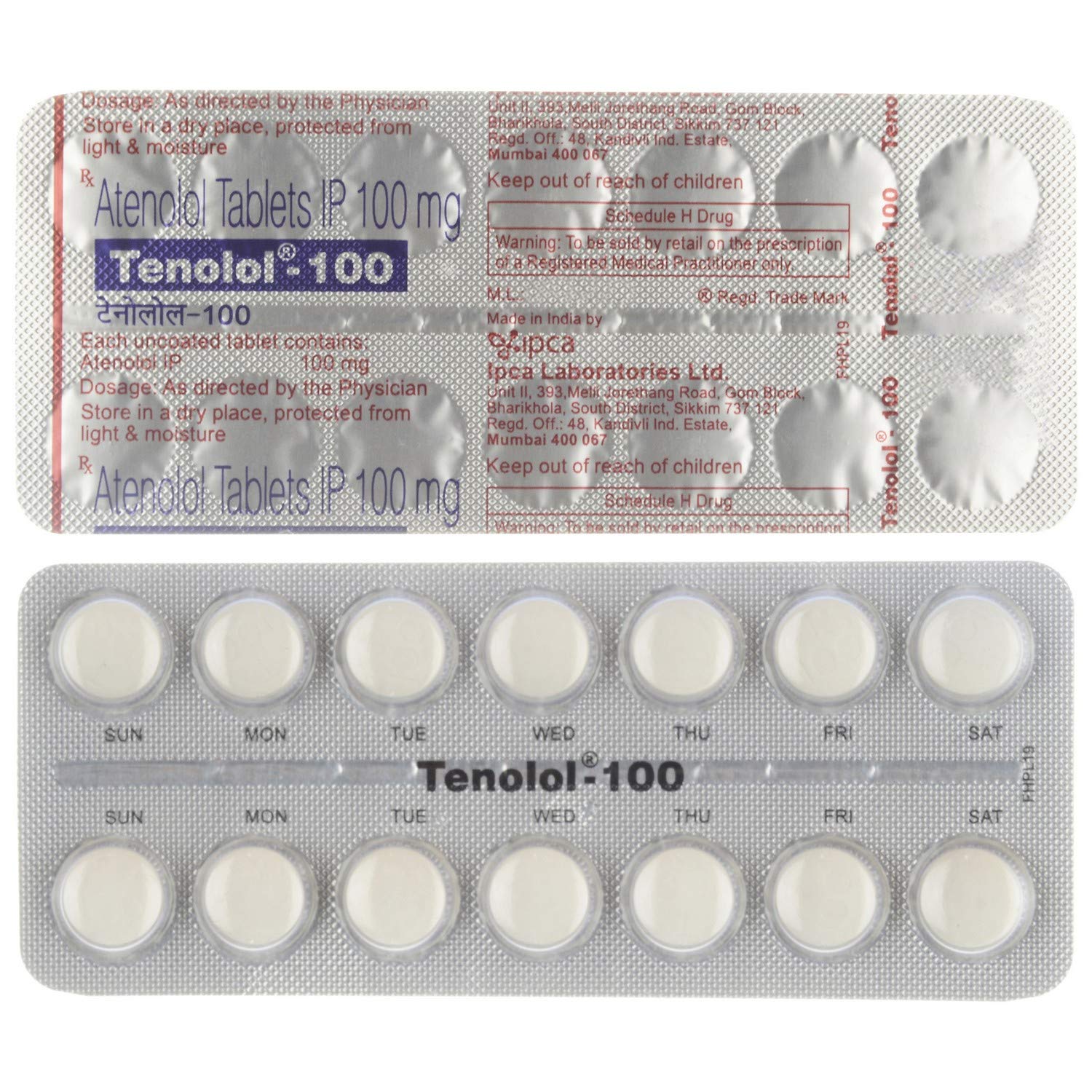 Tenolol 100 Tablet