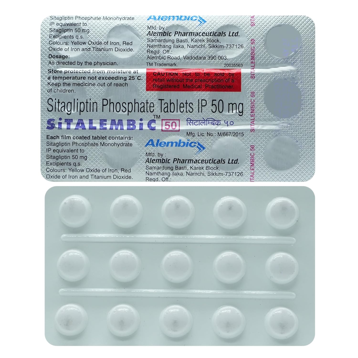 Sitalembic 50 Tablet