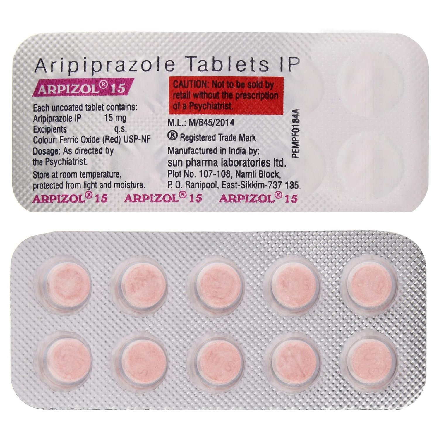 Arpizol 15 Tablet