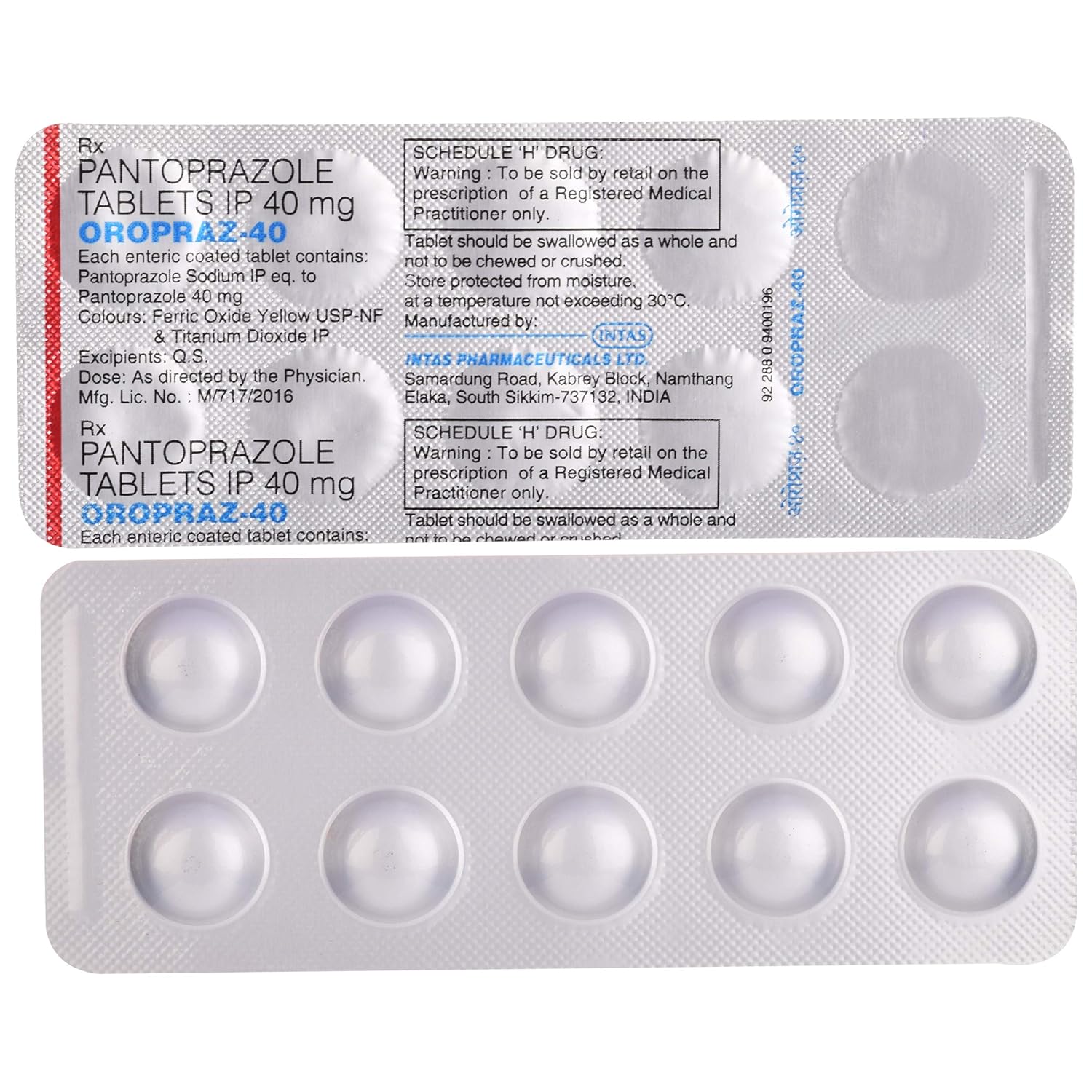 Oropraz 40 Tablet