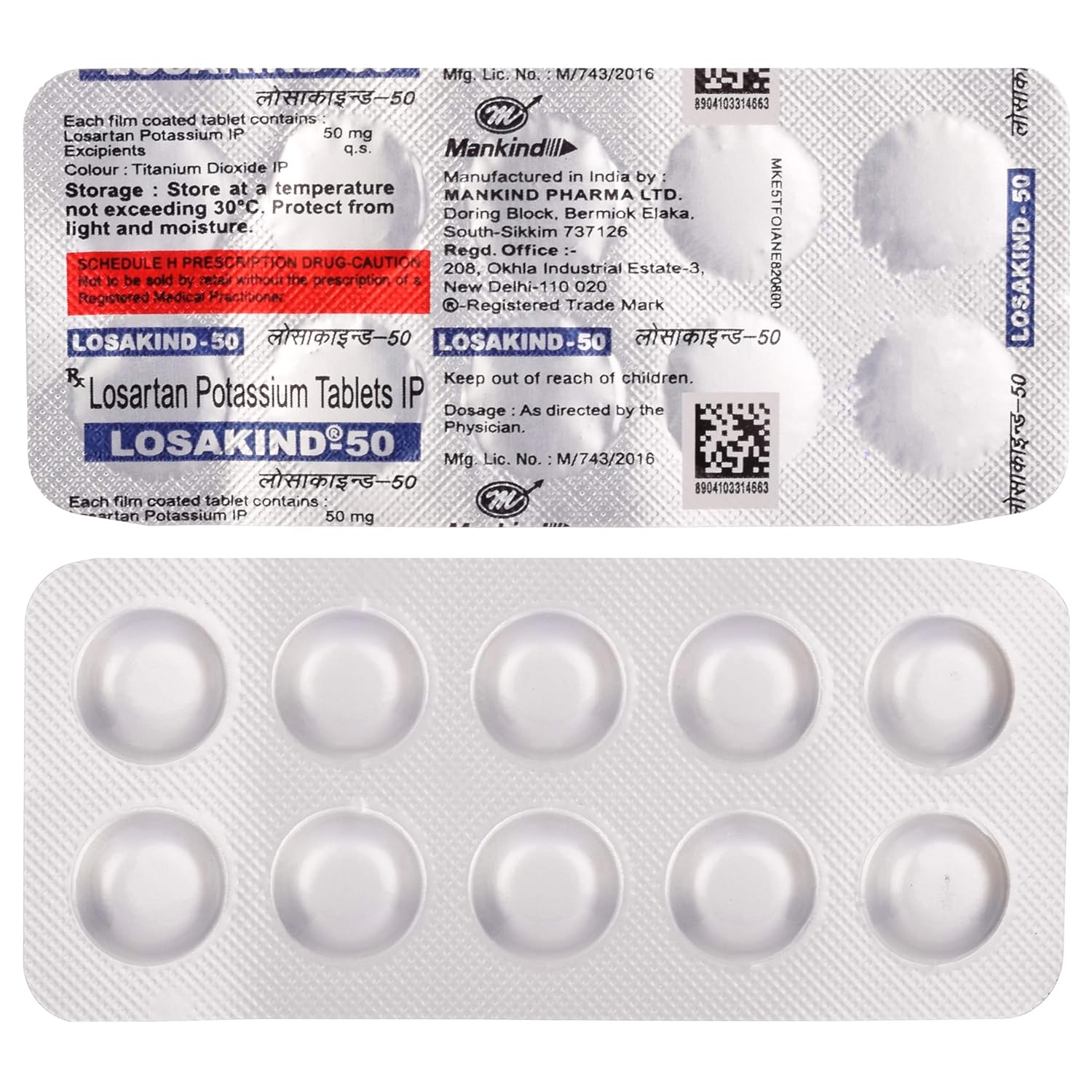 Losakind 50 Tablet