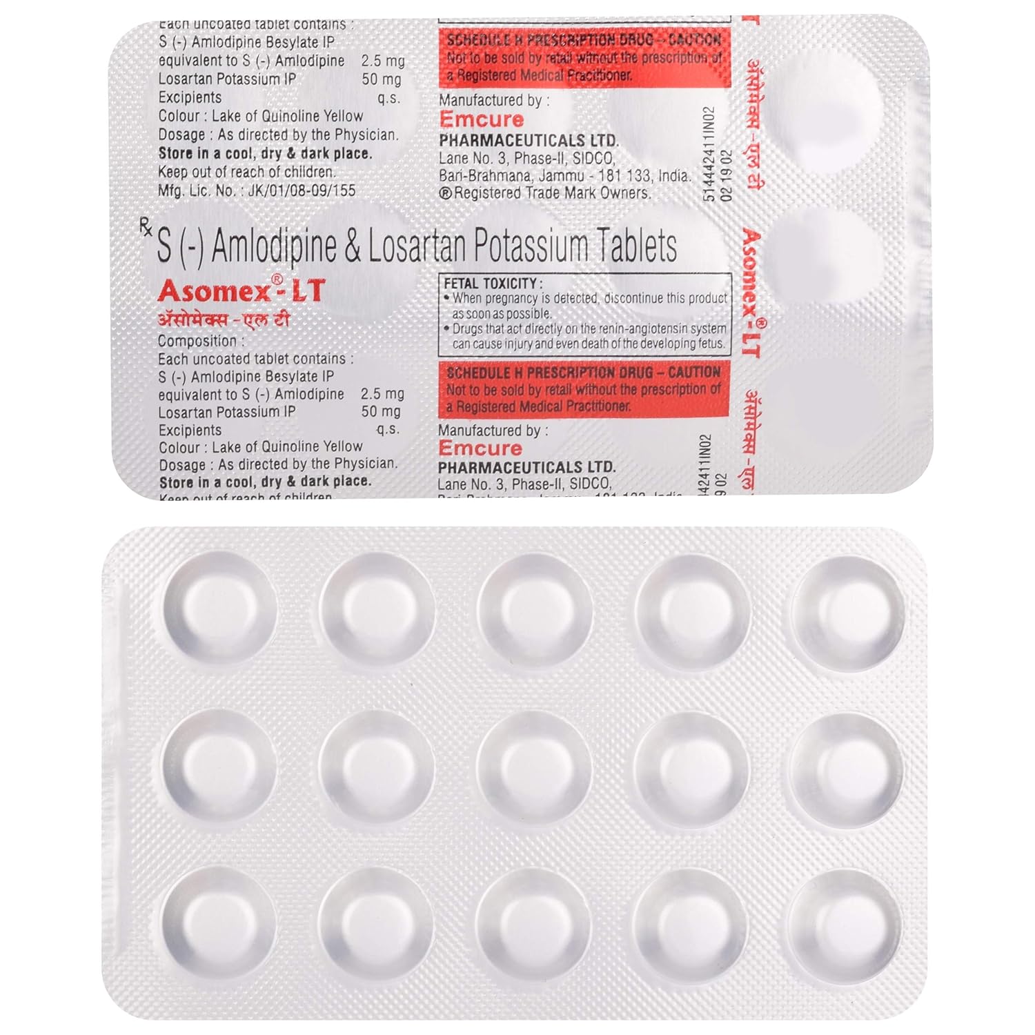 Asomex-LT Tablet