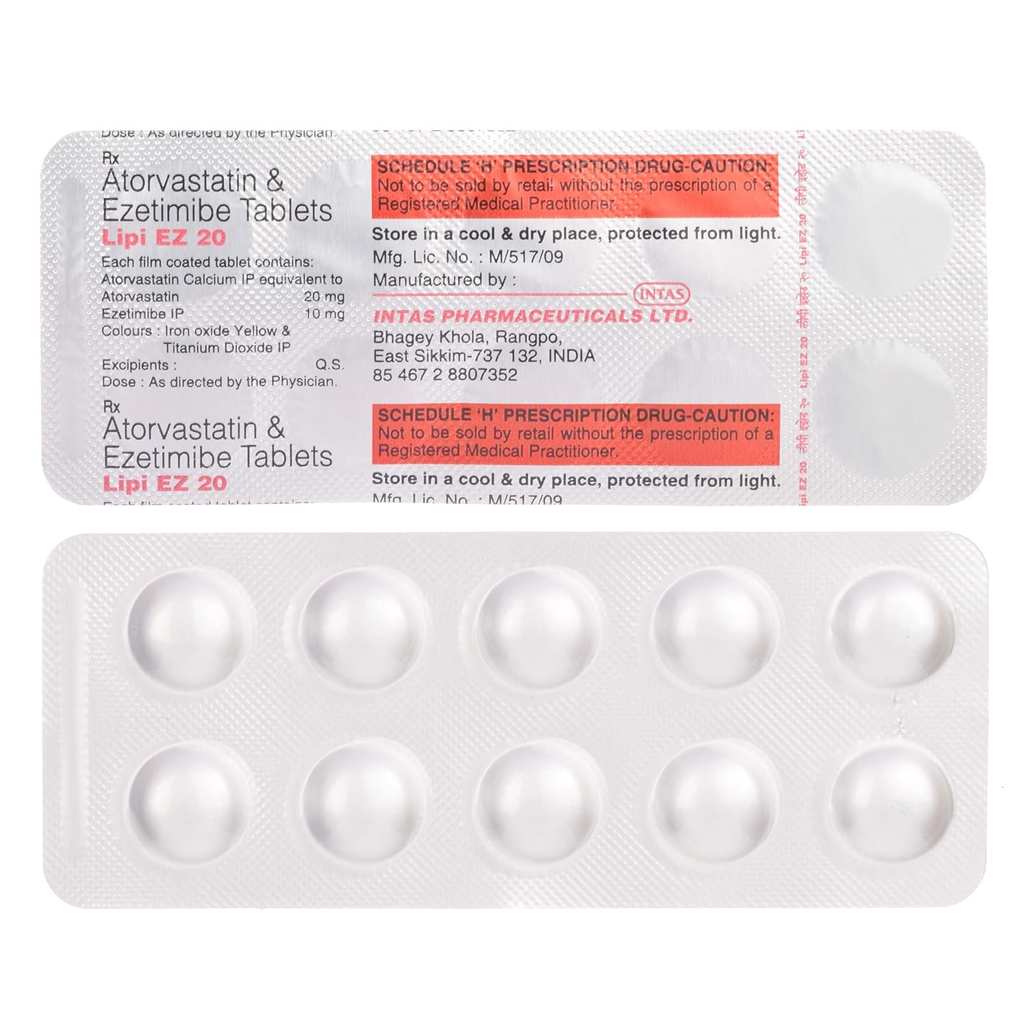 Lipi EZ 20 Tablet