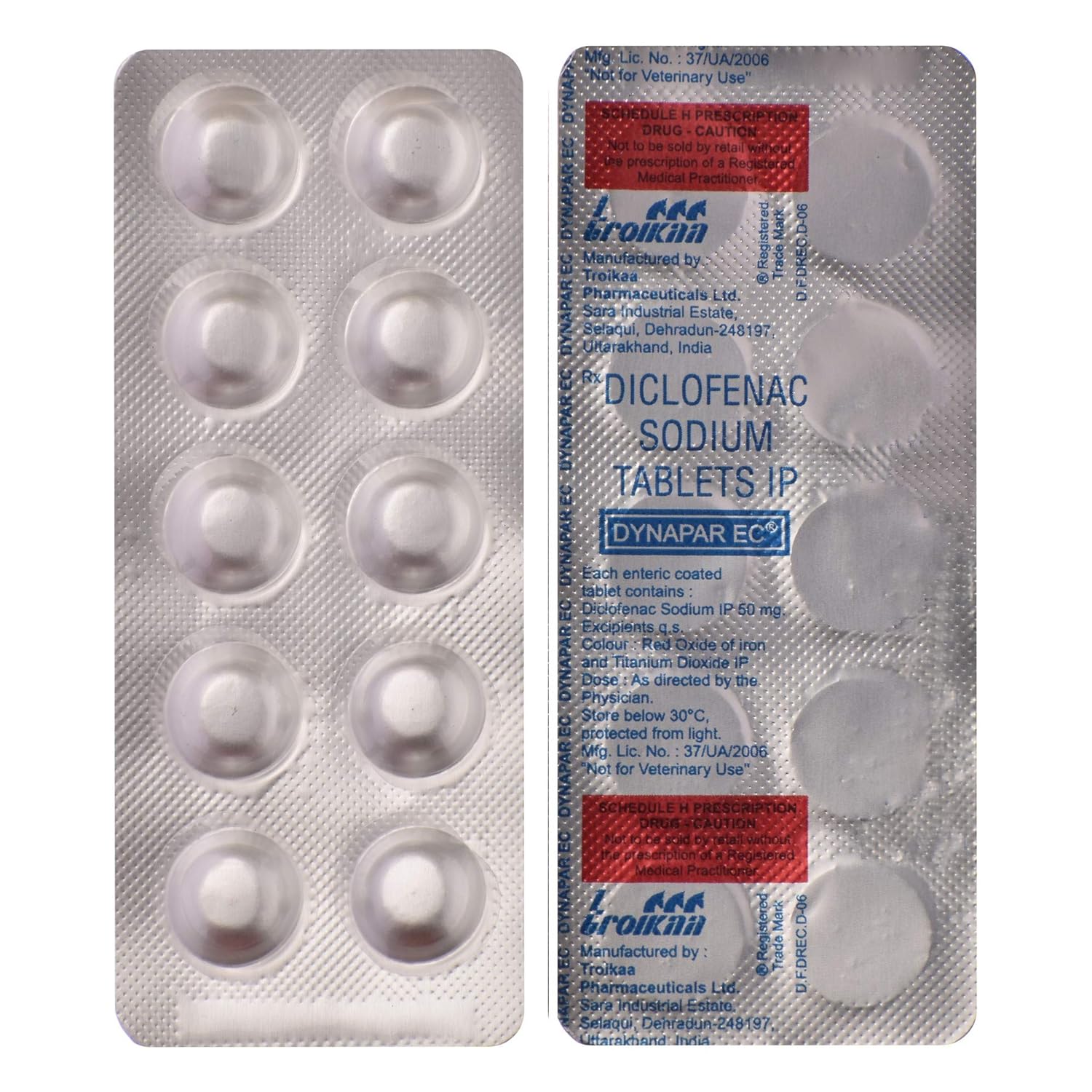 Dynapar EC 50mg Tablet