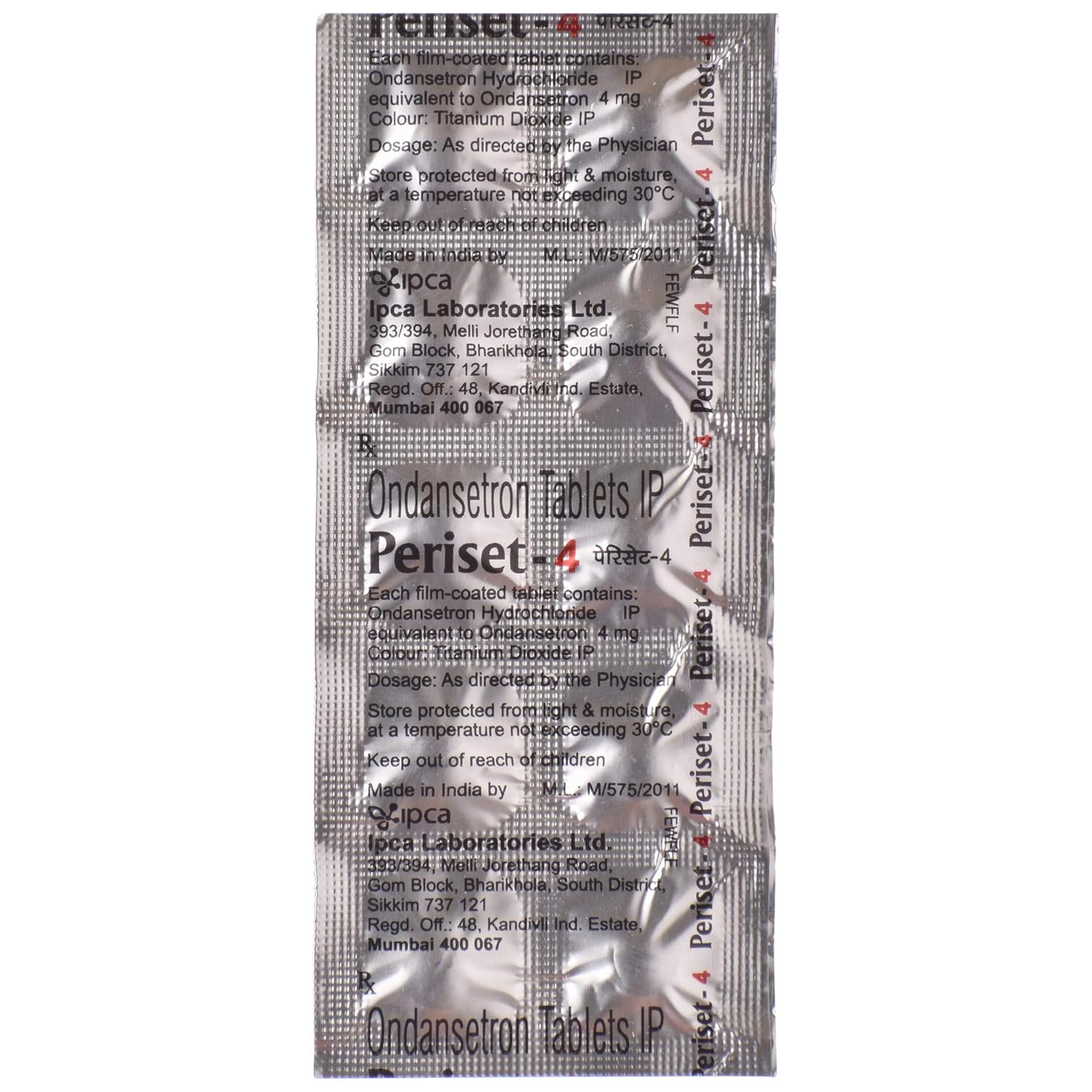 Periset 4 Tablet