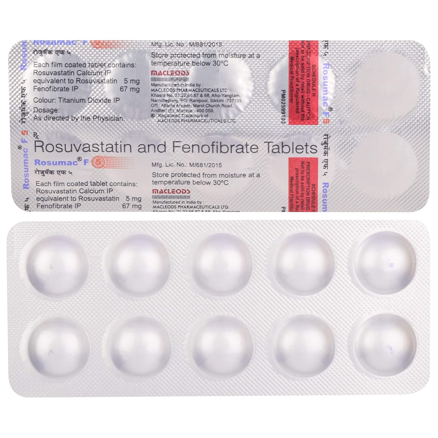 Rosumac F 5 Tablet