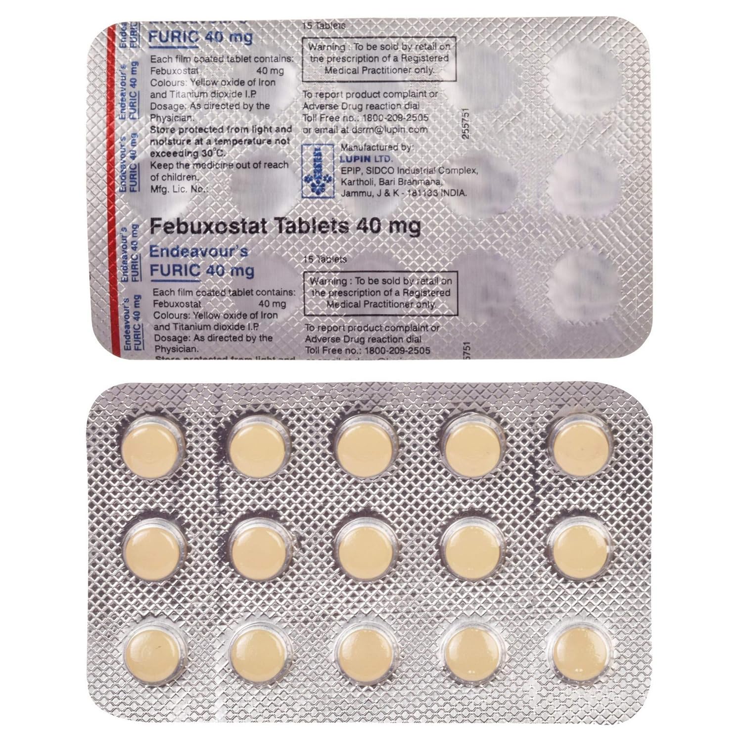 Furic 40mg Tablet