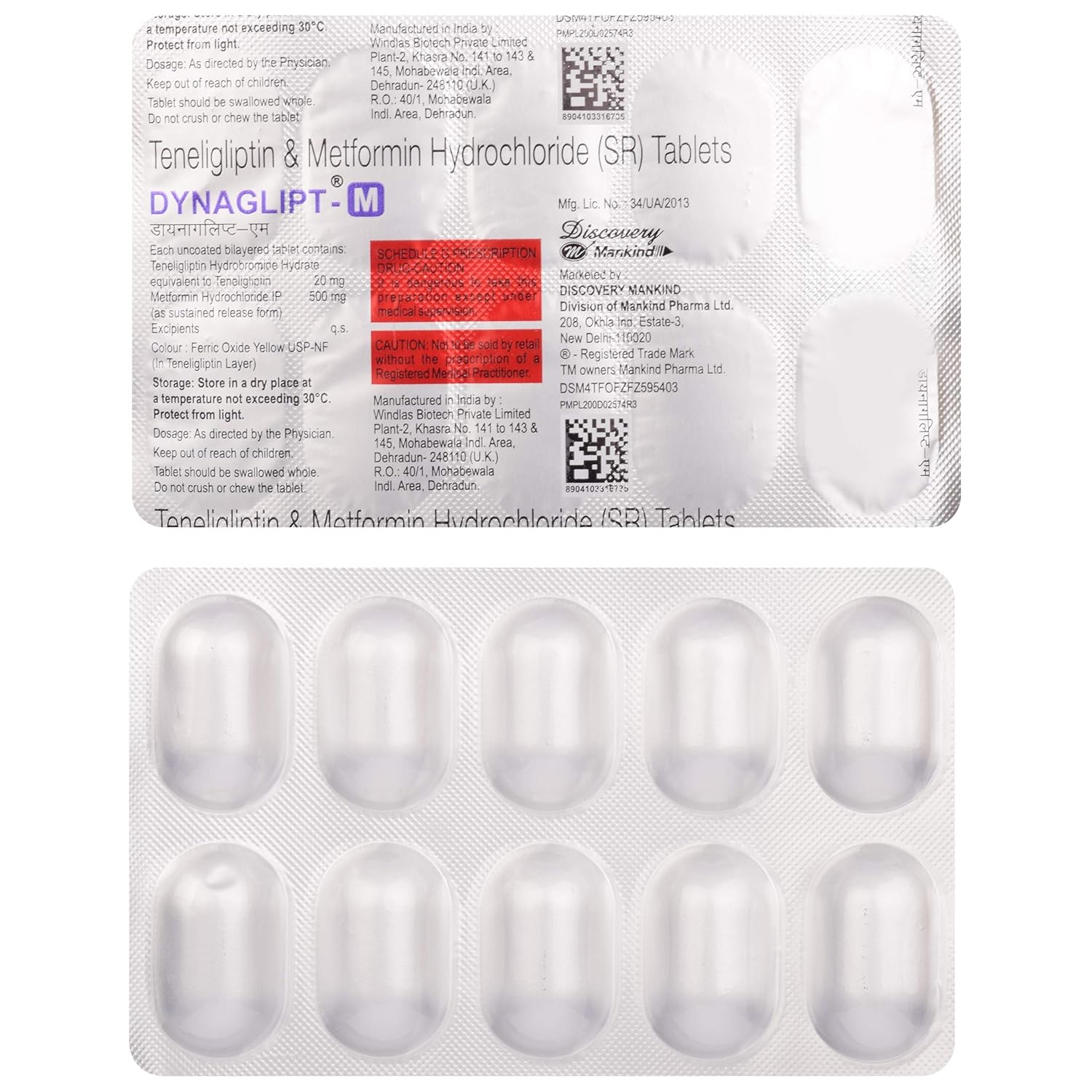 Dynaglipt-M Tablet SR