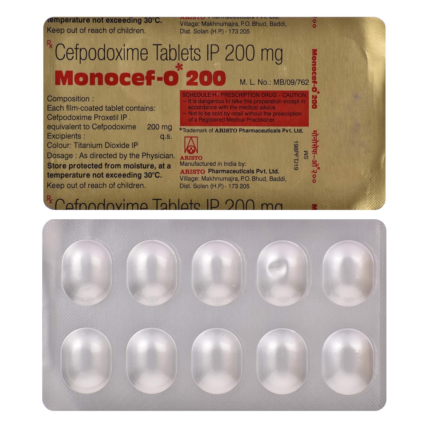 Monocef-O 200 Tablet