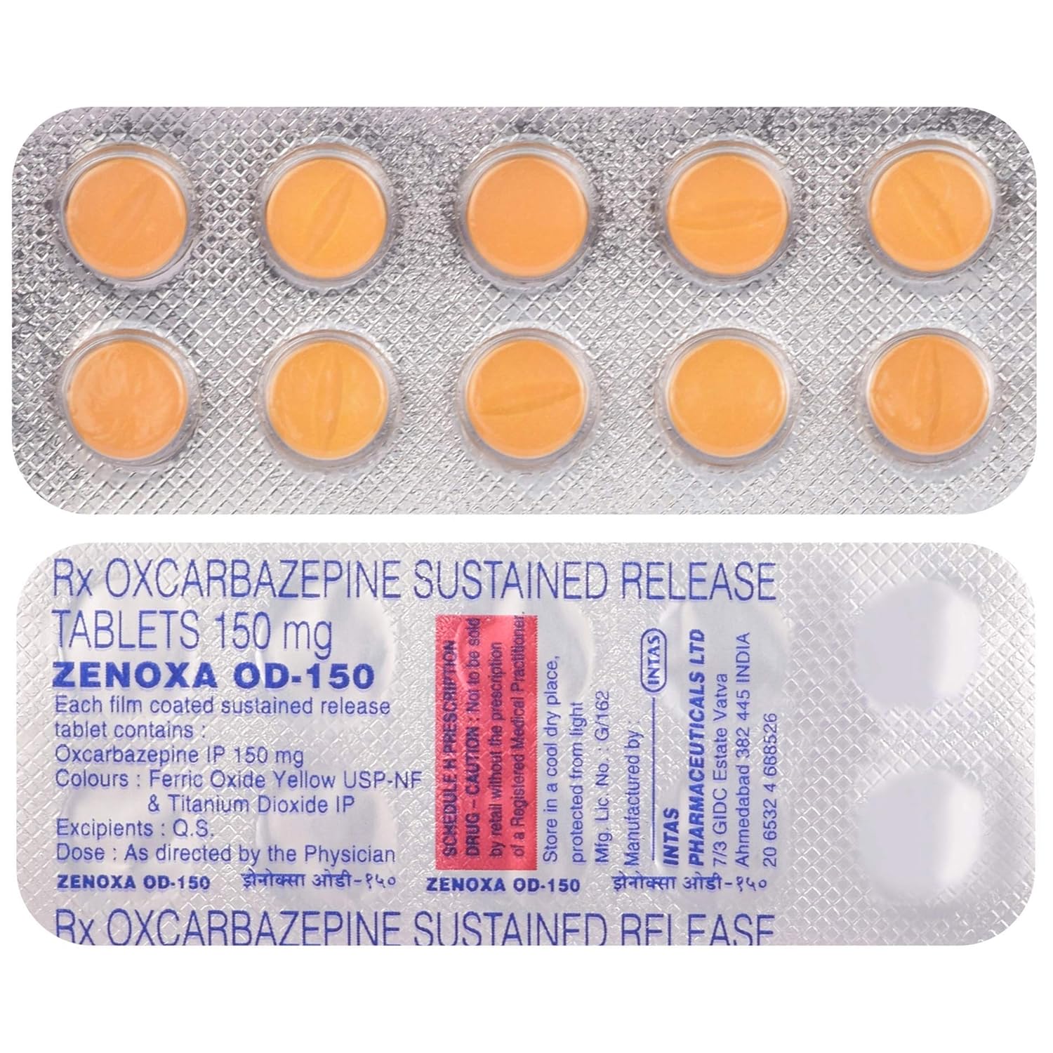 Zenoxa OD 150 Tablet SR