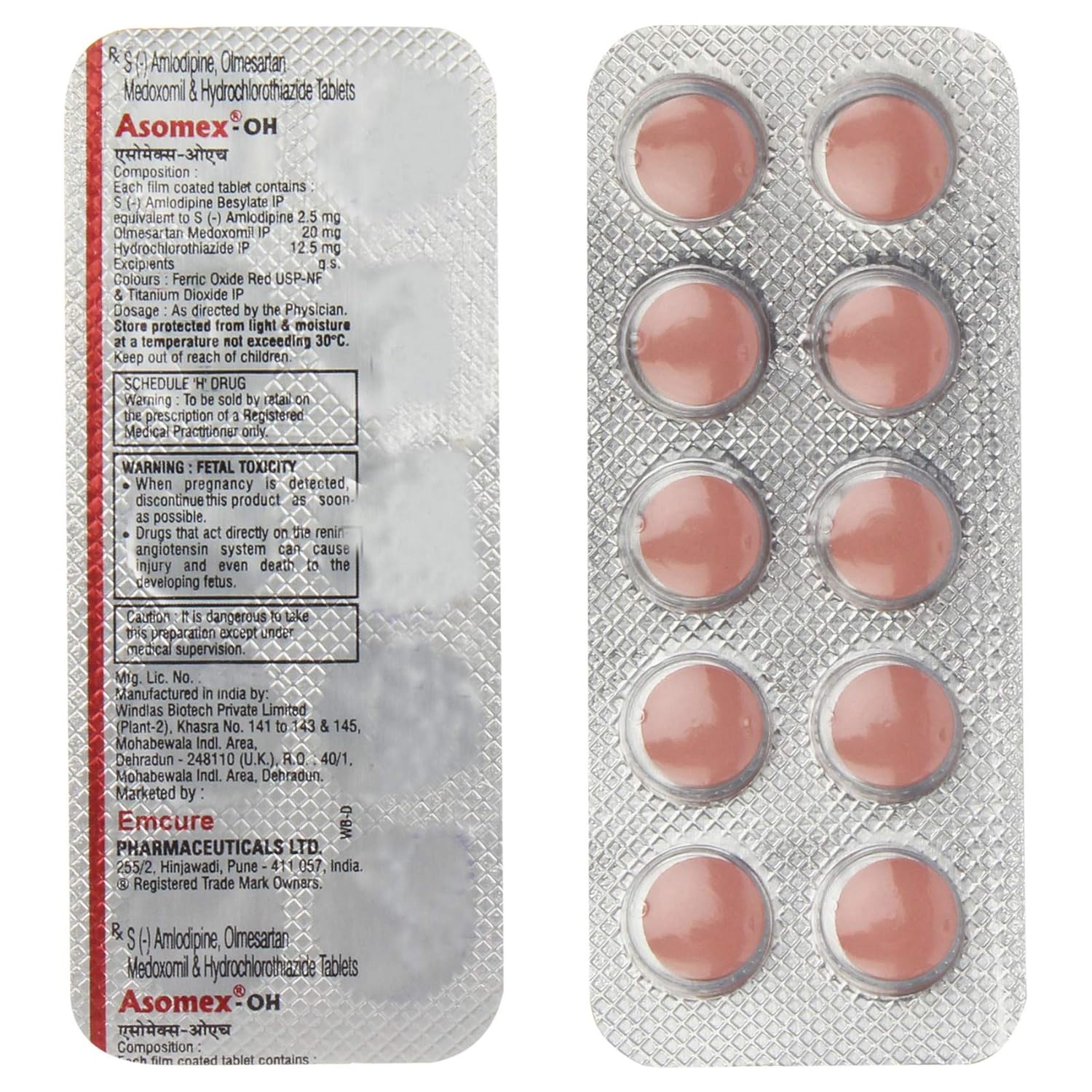 Asomex-OH Tablet