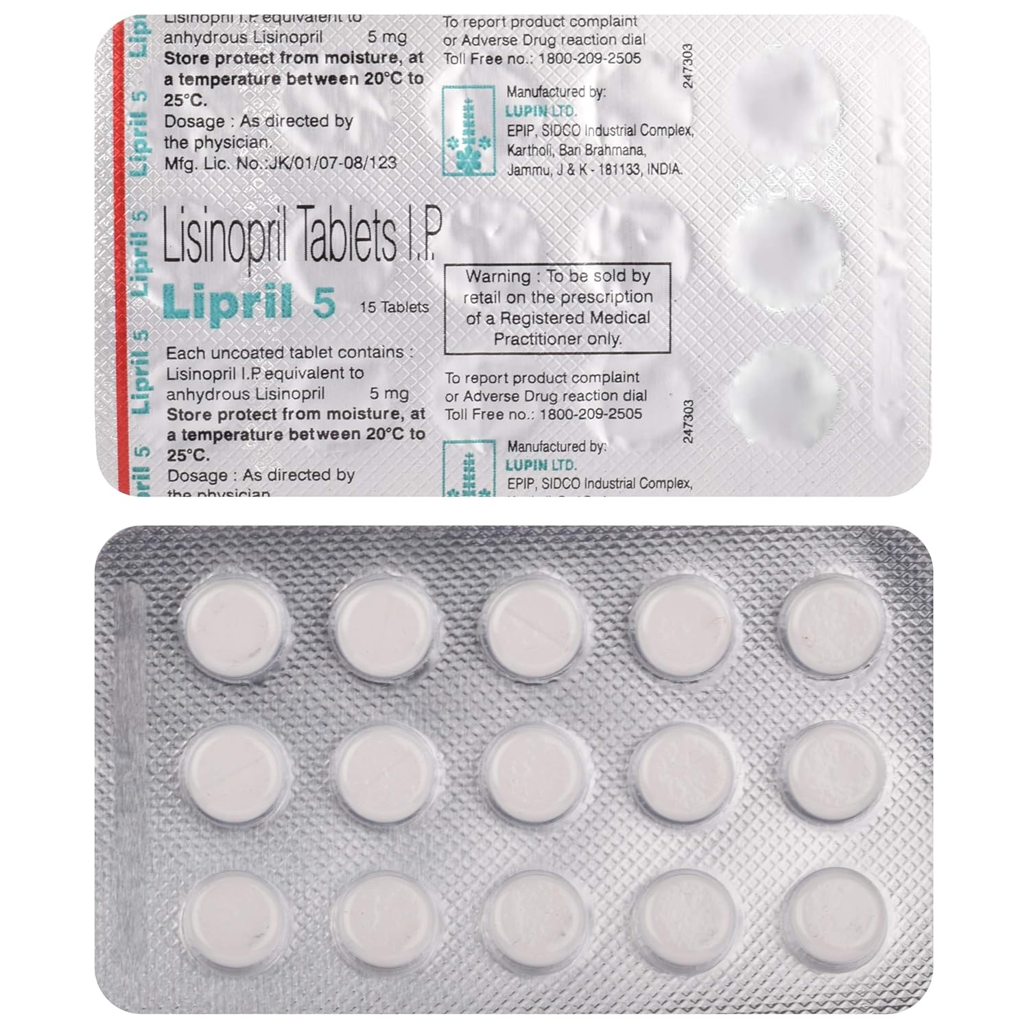 Lipril-H Tablet