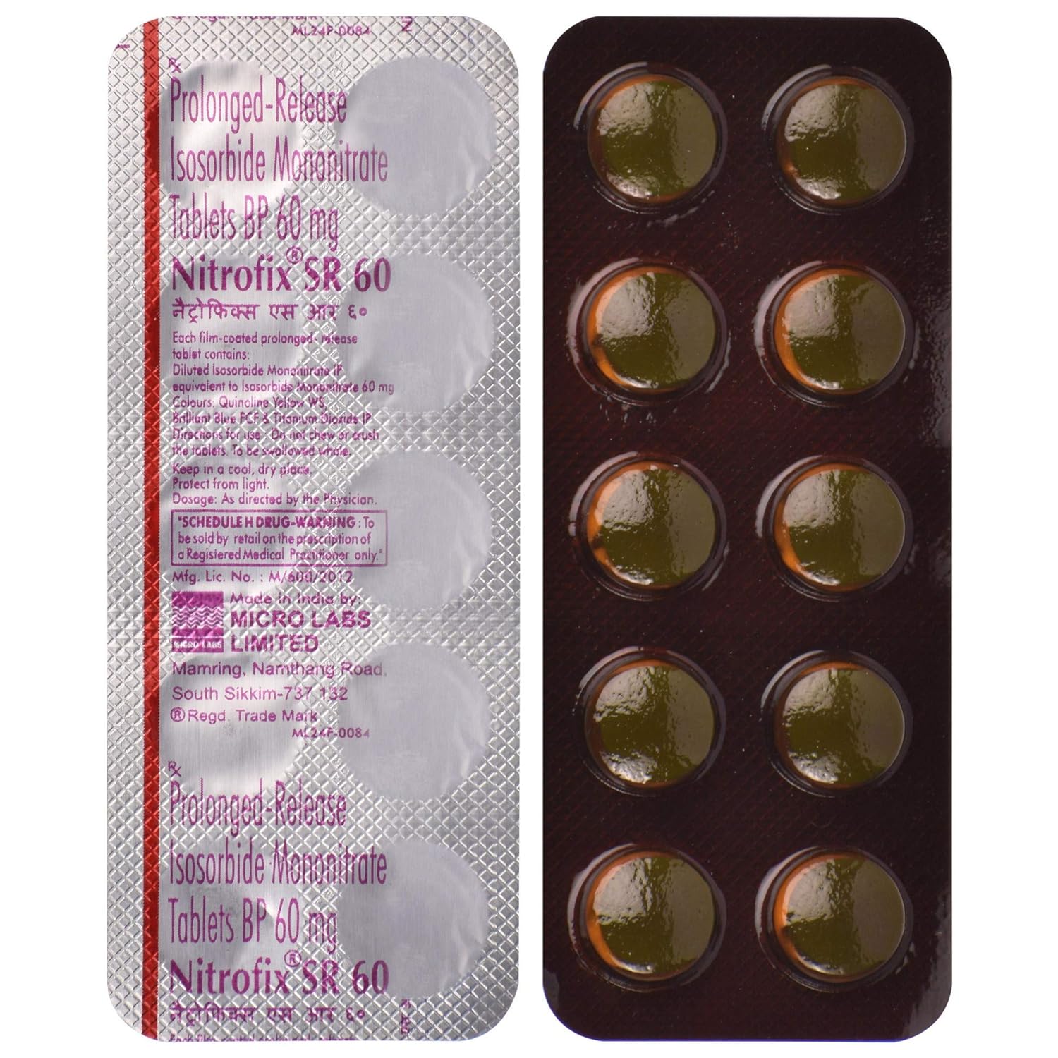 Nitrofix SR 60 Tablet