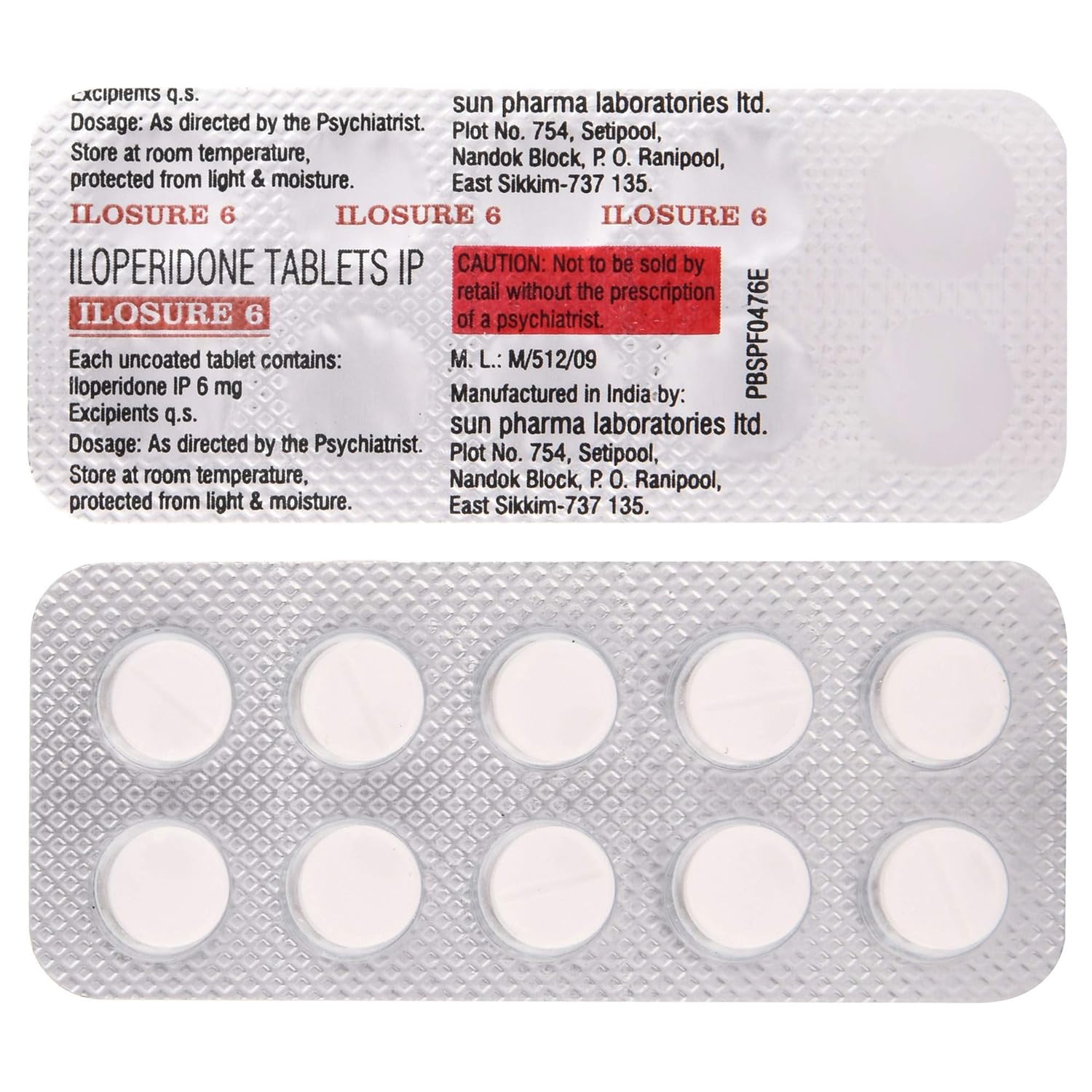 Ilosure 6mg Tablet