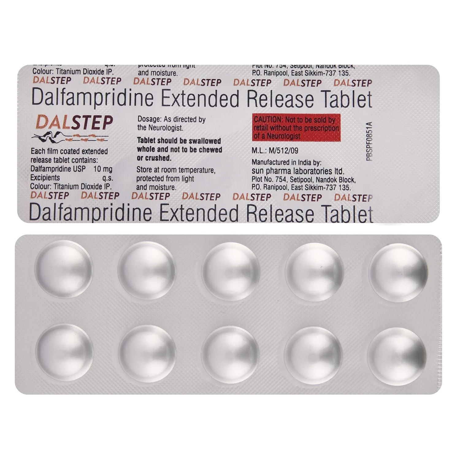 Dalstep 10mg Tablet ER