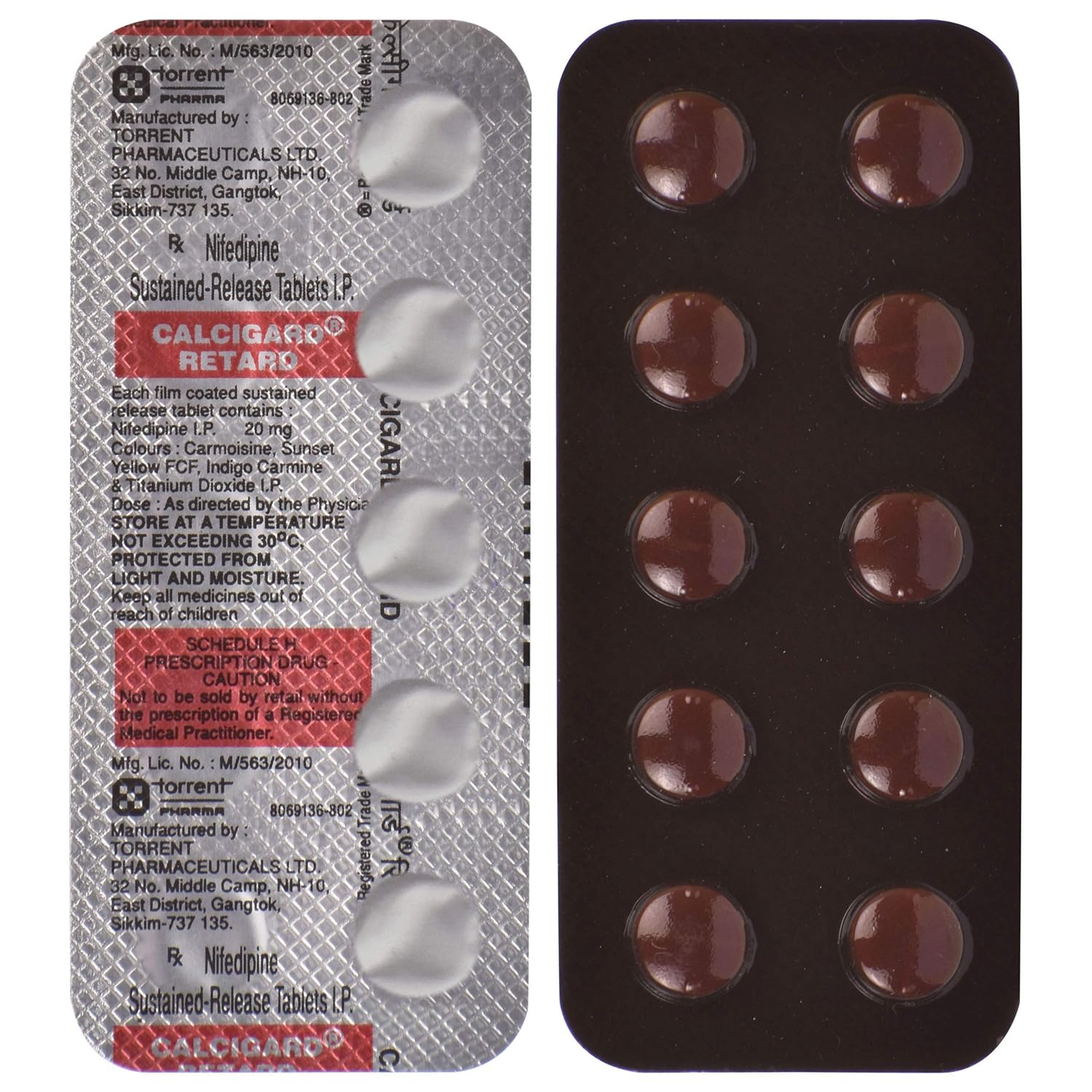 Calcigard Retard Tablet SR