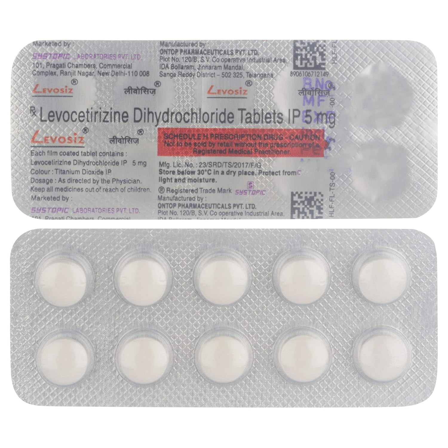 Levosiz 5mg Tablet MD