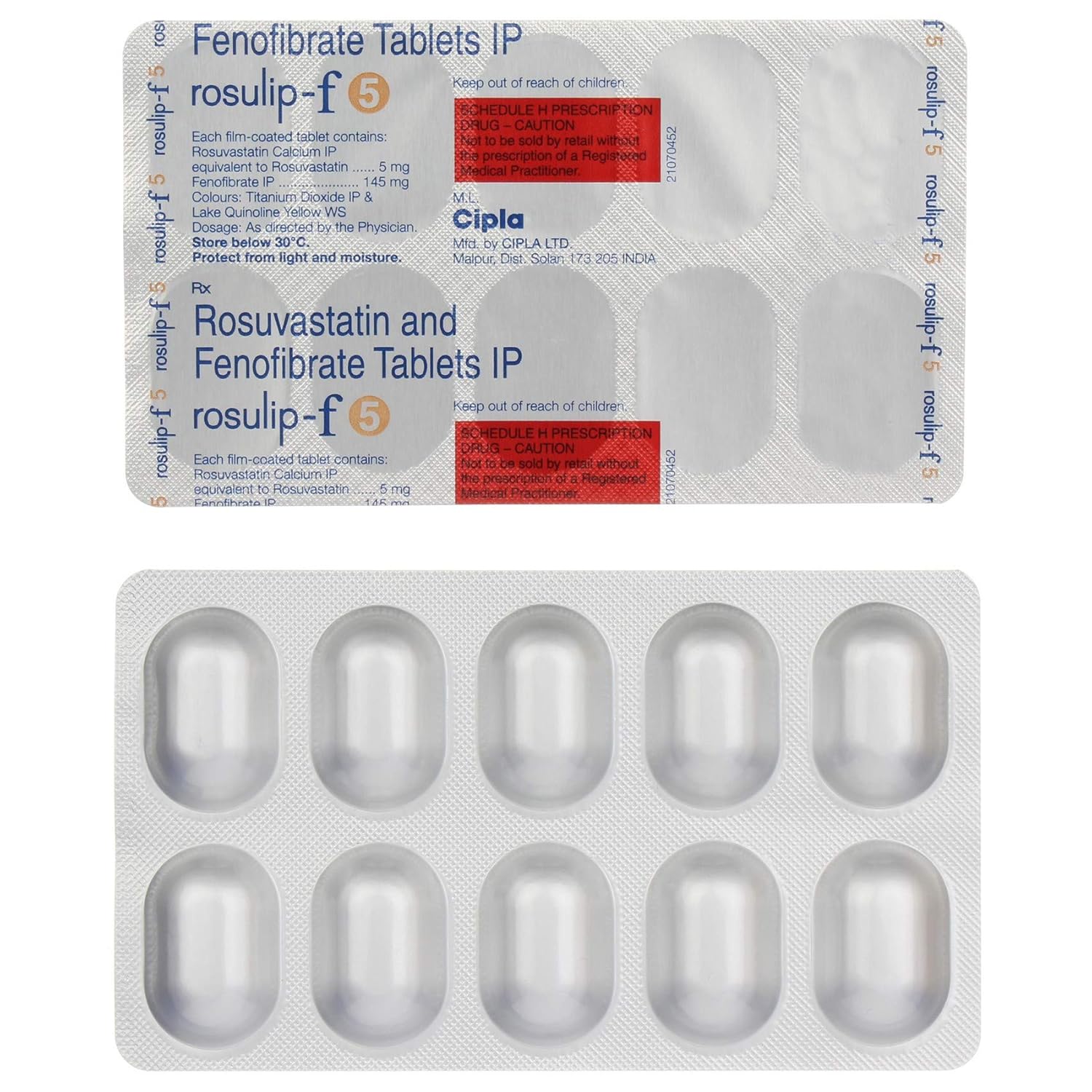 Rosulip-F 5 Tablet