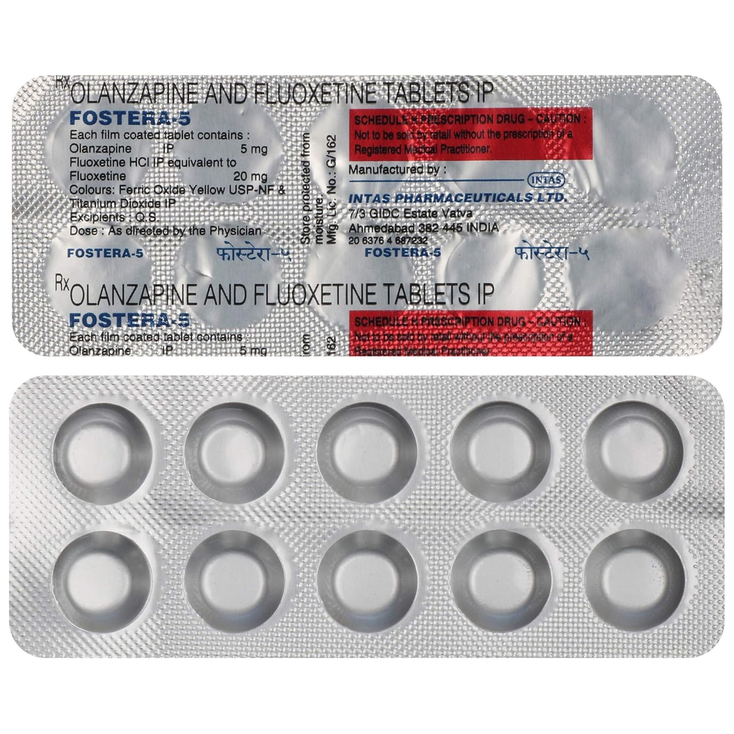 Fostera 20mg/5mg Tablet