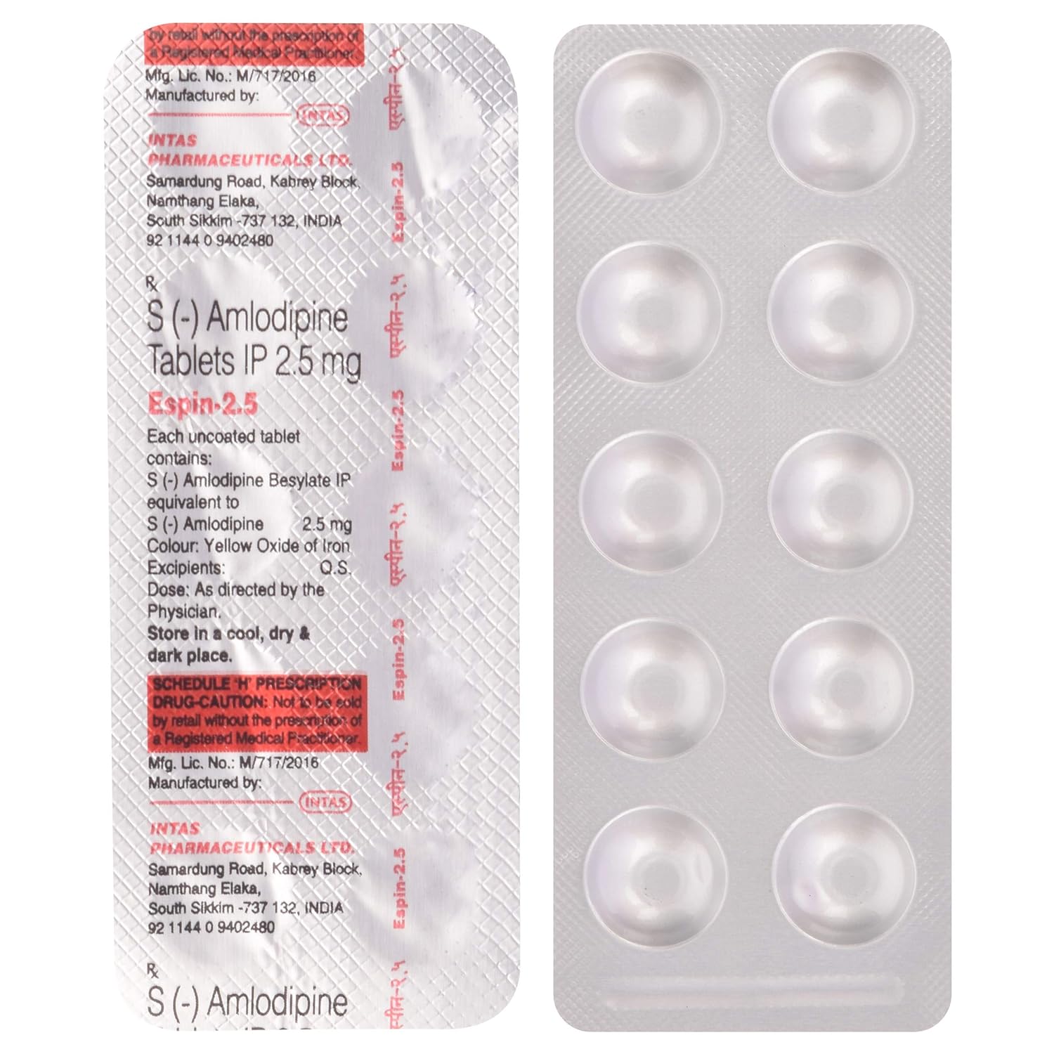 Espin 2.5 Tablet