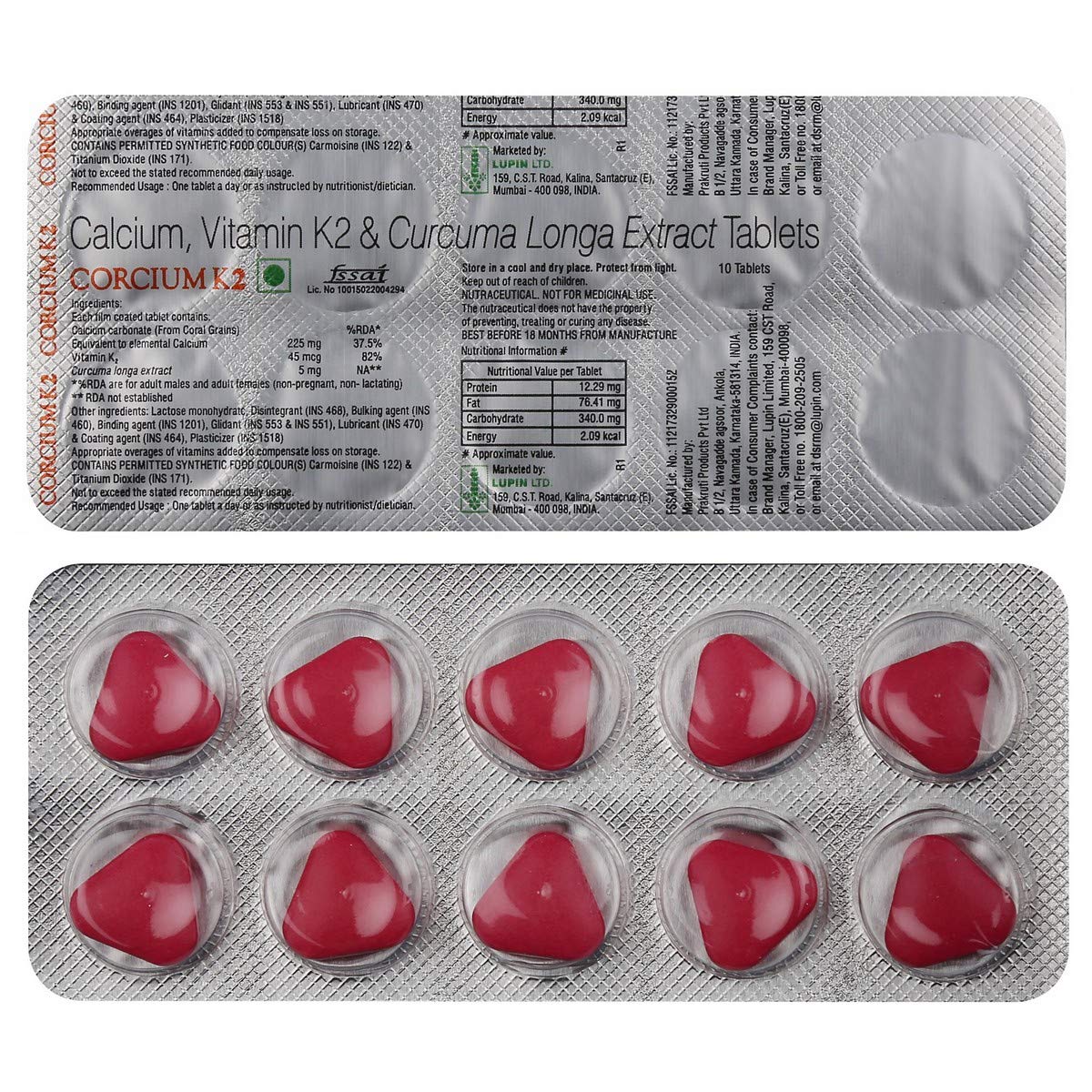Corcium K2 Tablet