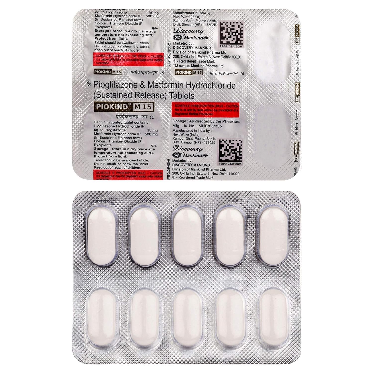 Piokind-M 15 Tablet