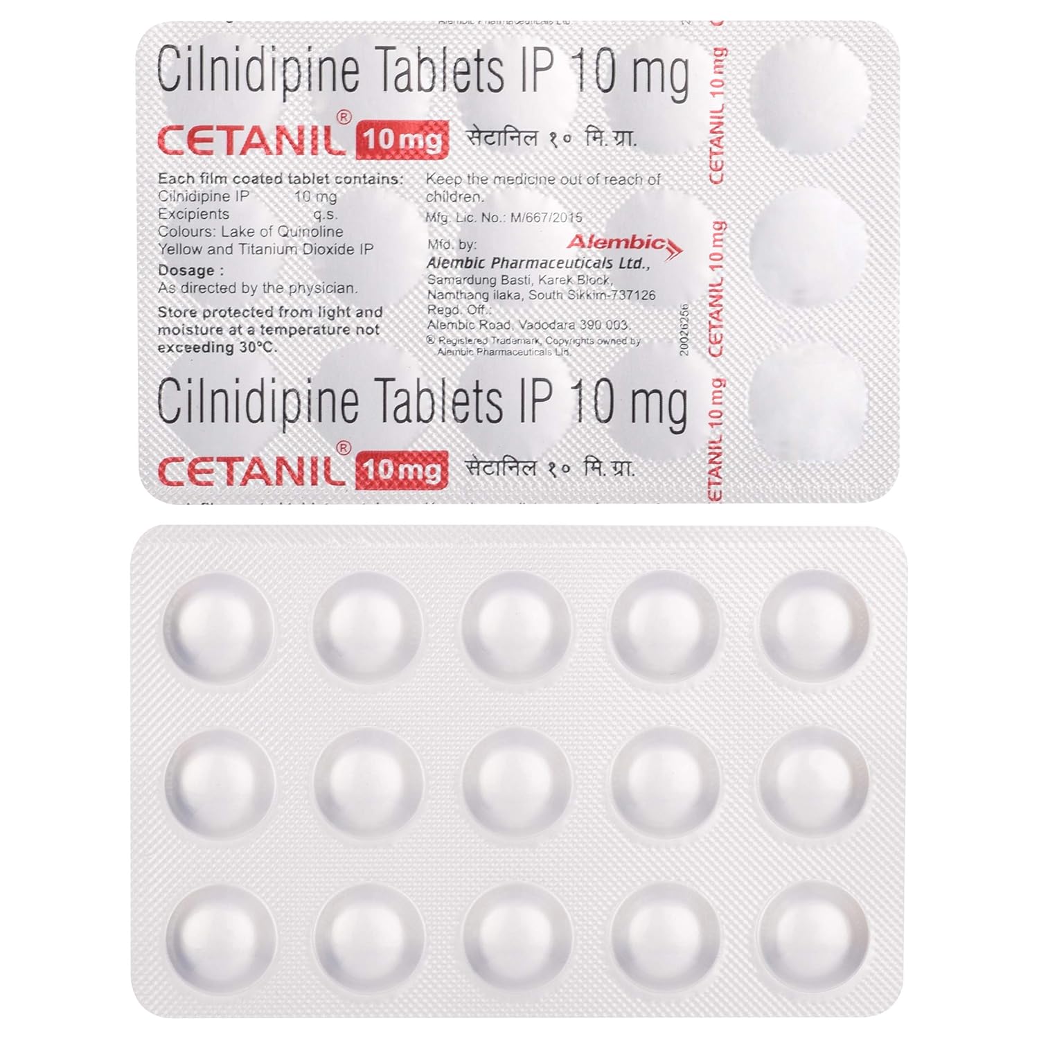 Cetanil 10mg Tablet