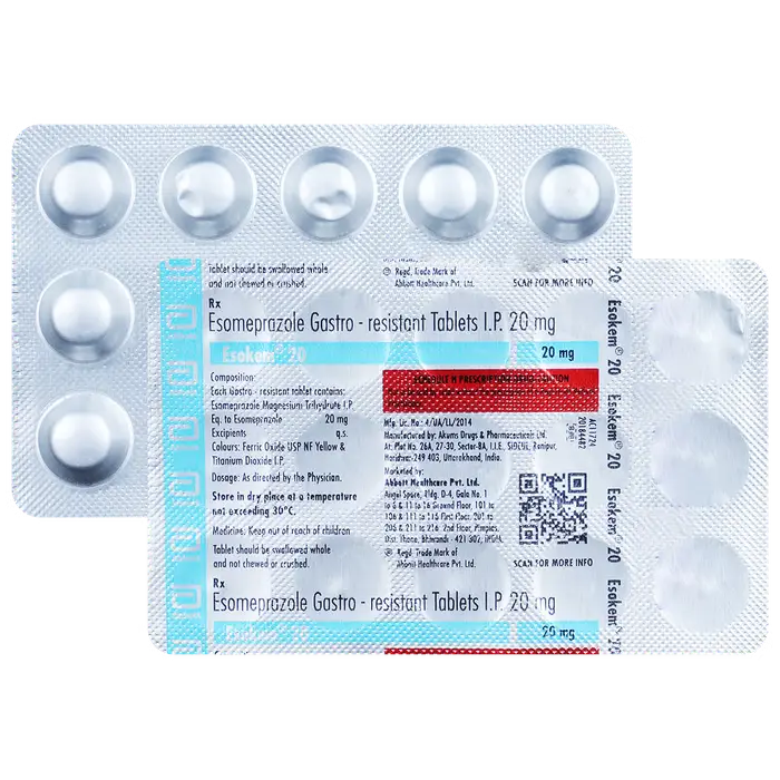 Esokem 20mg Tablet