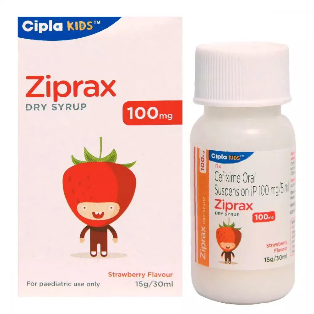 Ziprax 100mg Dry Syrup
