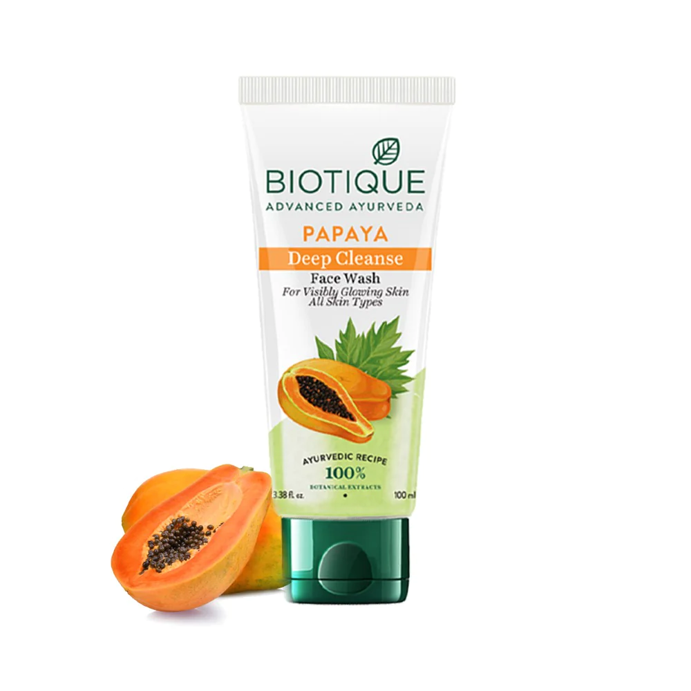 Biotique Bio Papaya Exfoliating Face Wash