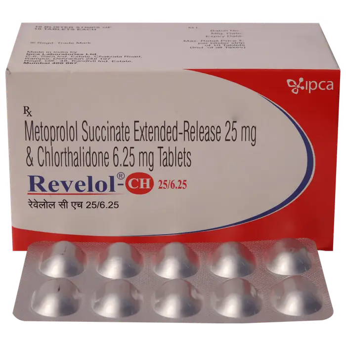 Revelol-CH 25mg/6.25mg Tablet