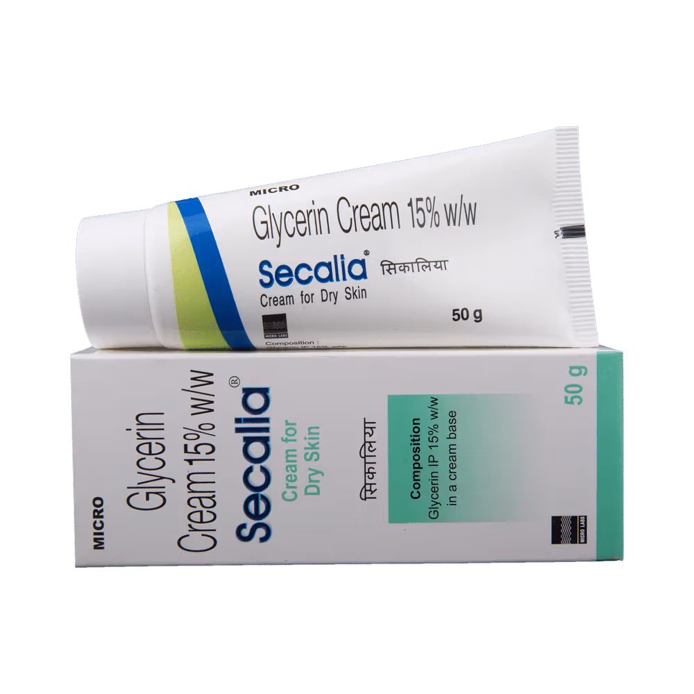 Secalia Glycerin Cream for Dry Skin 50gm