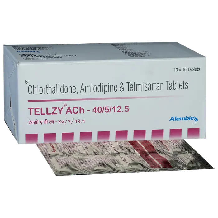 Tellzy Ach 40/5/12.5 Tablet