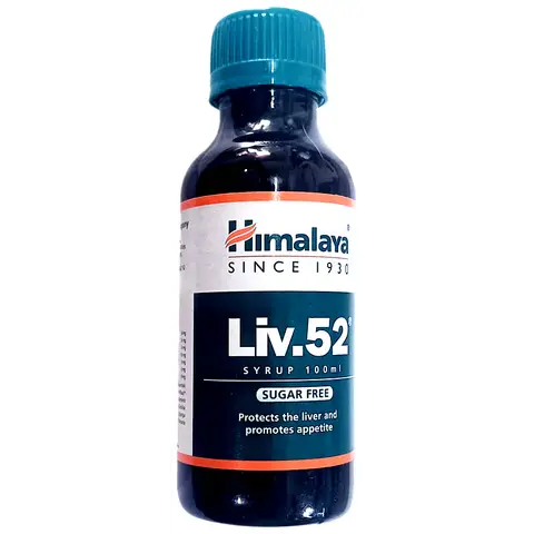 Himalaya Healthcare Himalaya Liv.52 Syrup | For Liver Protection, Appetite & Liver Care Syrup Sugar Free